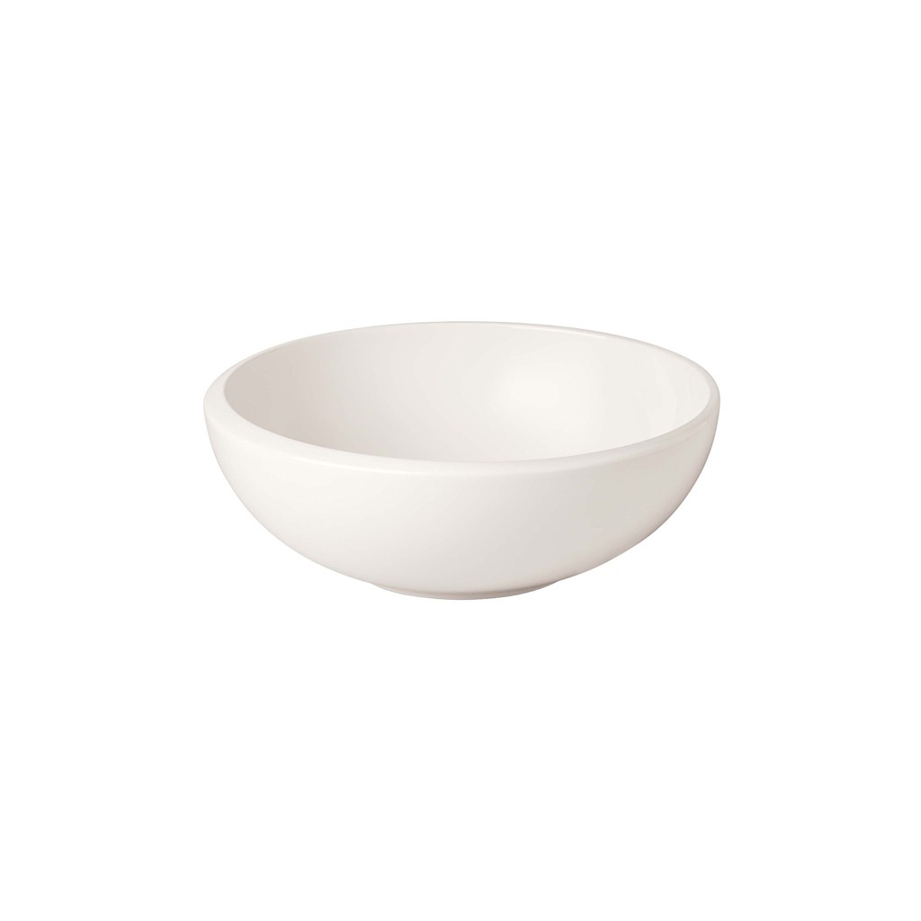 VILLEROY & BOCH Schale "Schüssel rund S NewMoon 1 l weiß", weiß, Schüsseln
