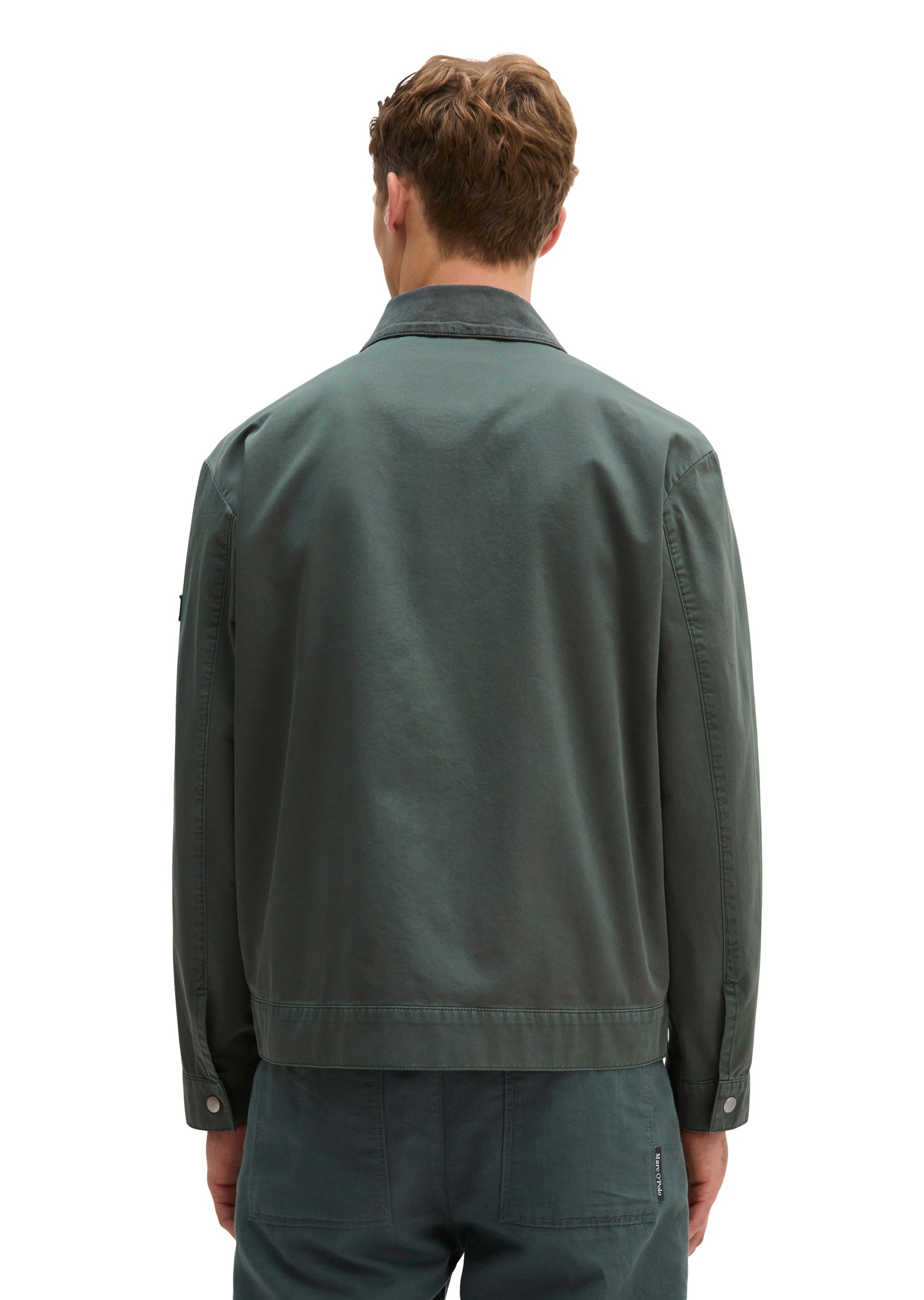 Marc O'Polo Outdoorjacke »mit Cordkragen«