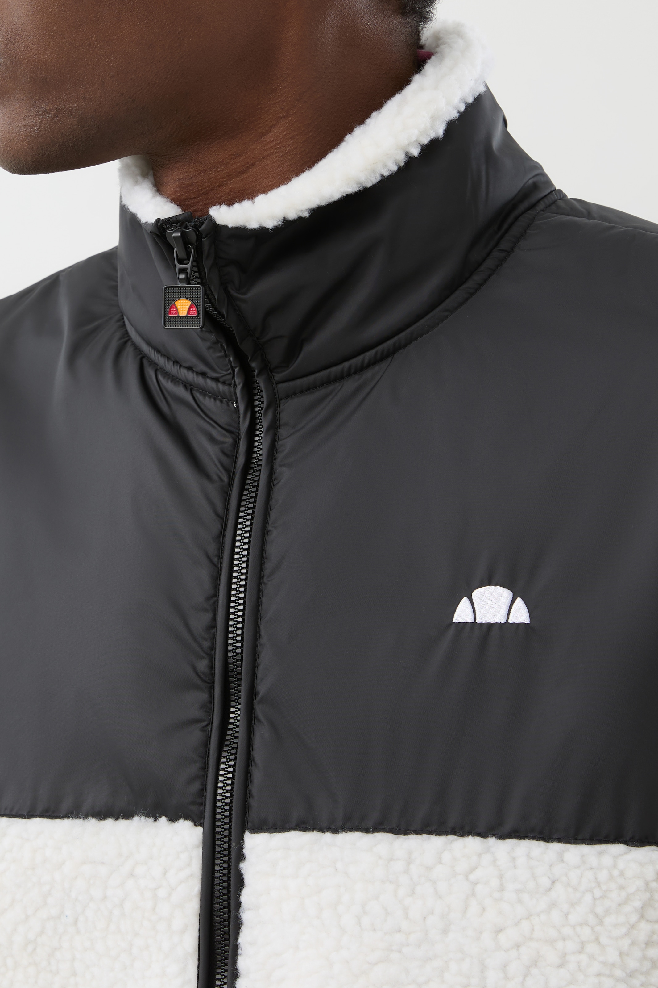 Ellesse Fleecejacke »Cristianto Fleece Jacket« mit Reißverschluss, wasserabweisend, windabweisend, atmungsaktiv