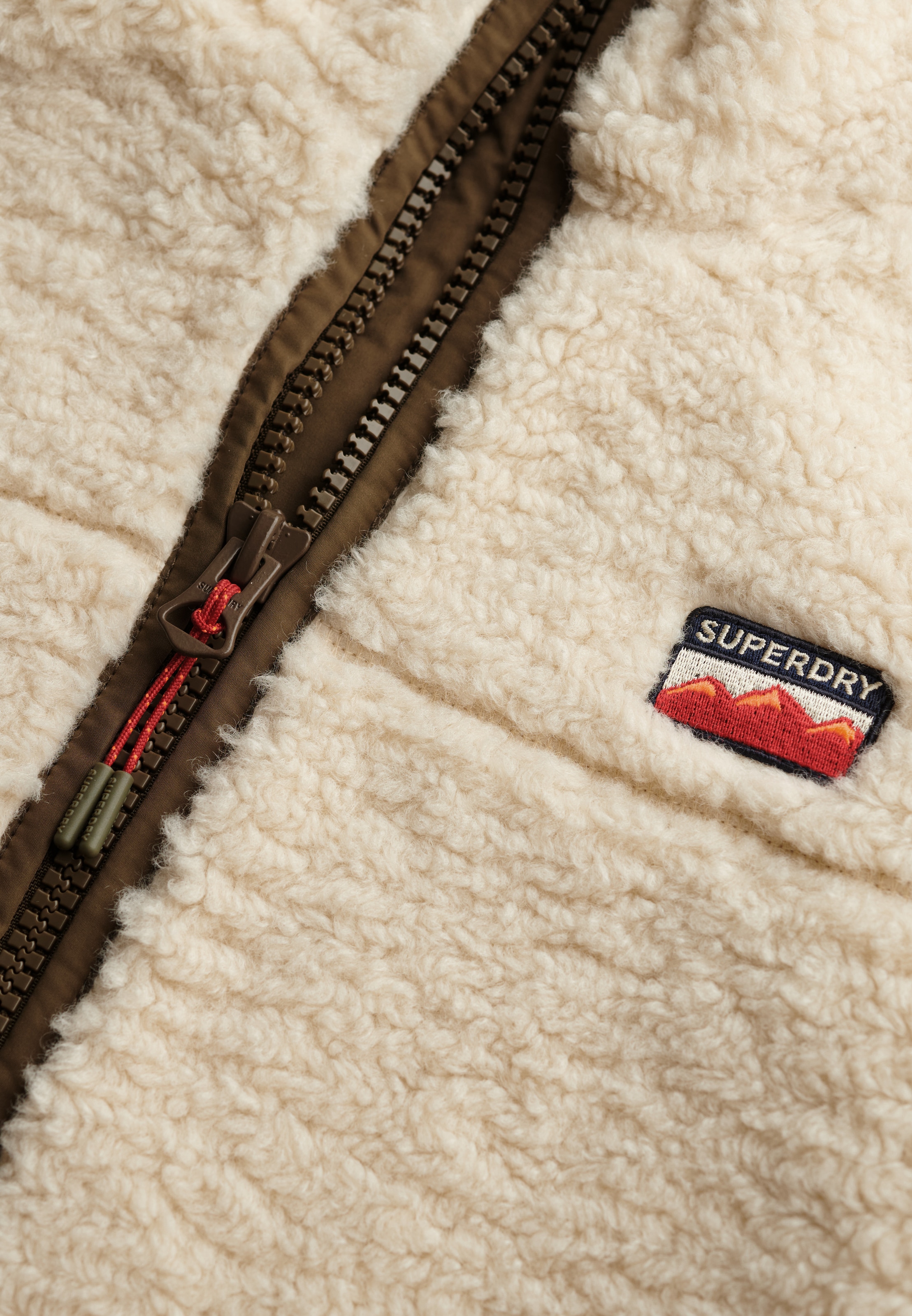 Superdry Parka »FLEECE HYBRID JACKET«