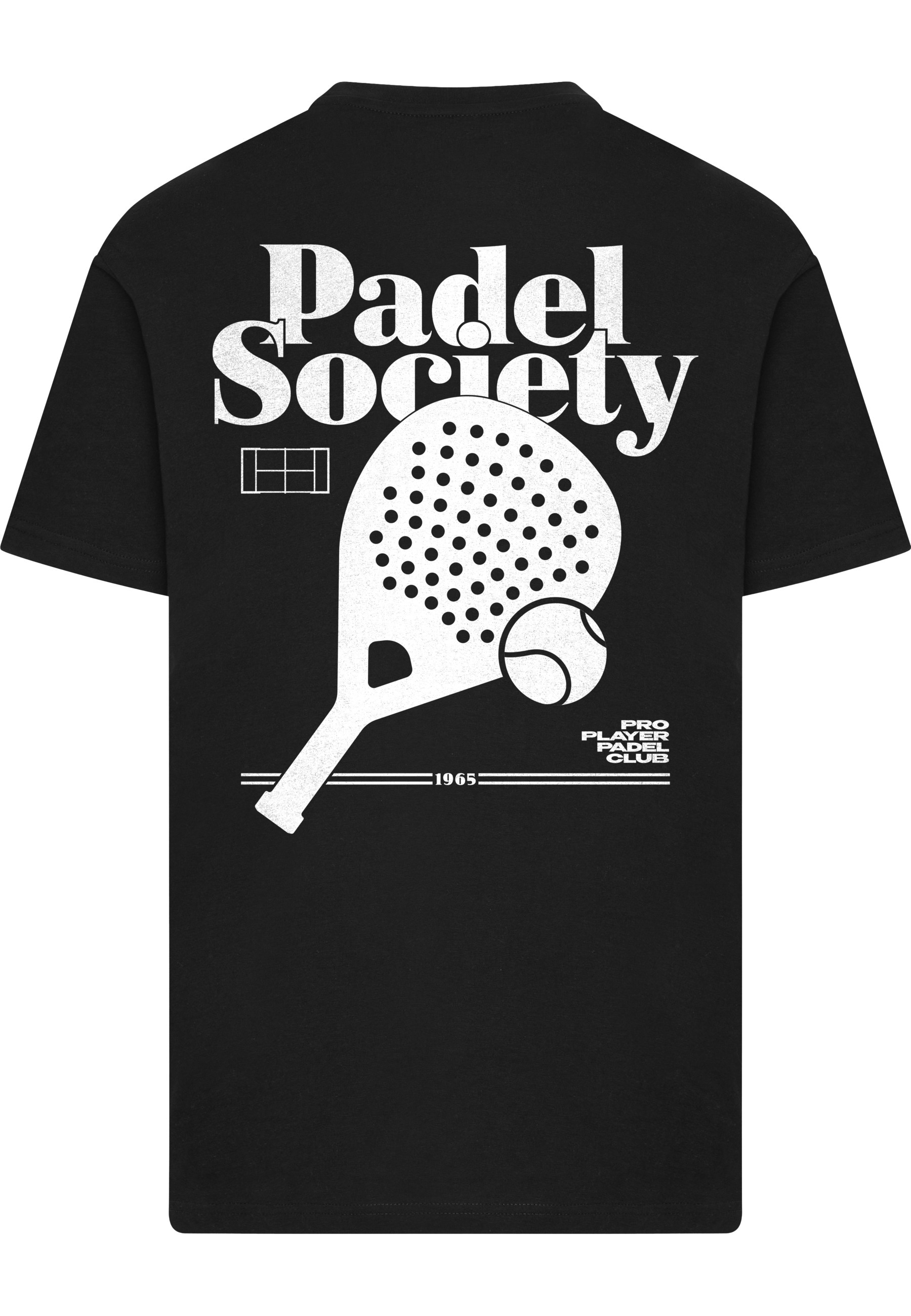 MisterTee T-Shirt »MisterTee Padel Society Pro Player Padel Club Tee« 1
