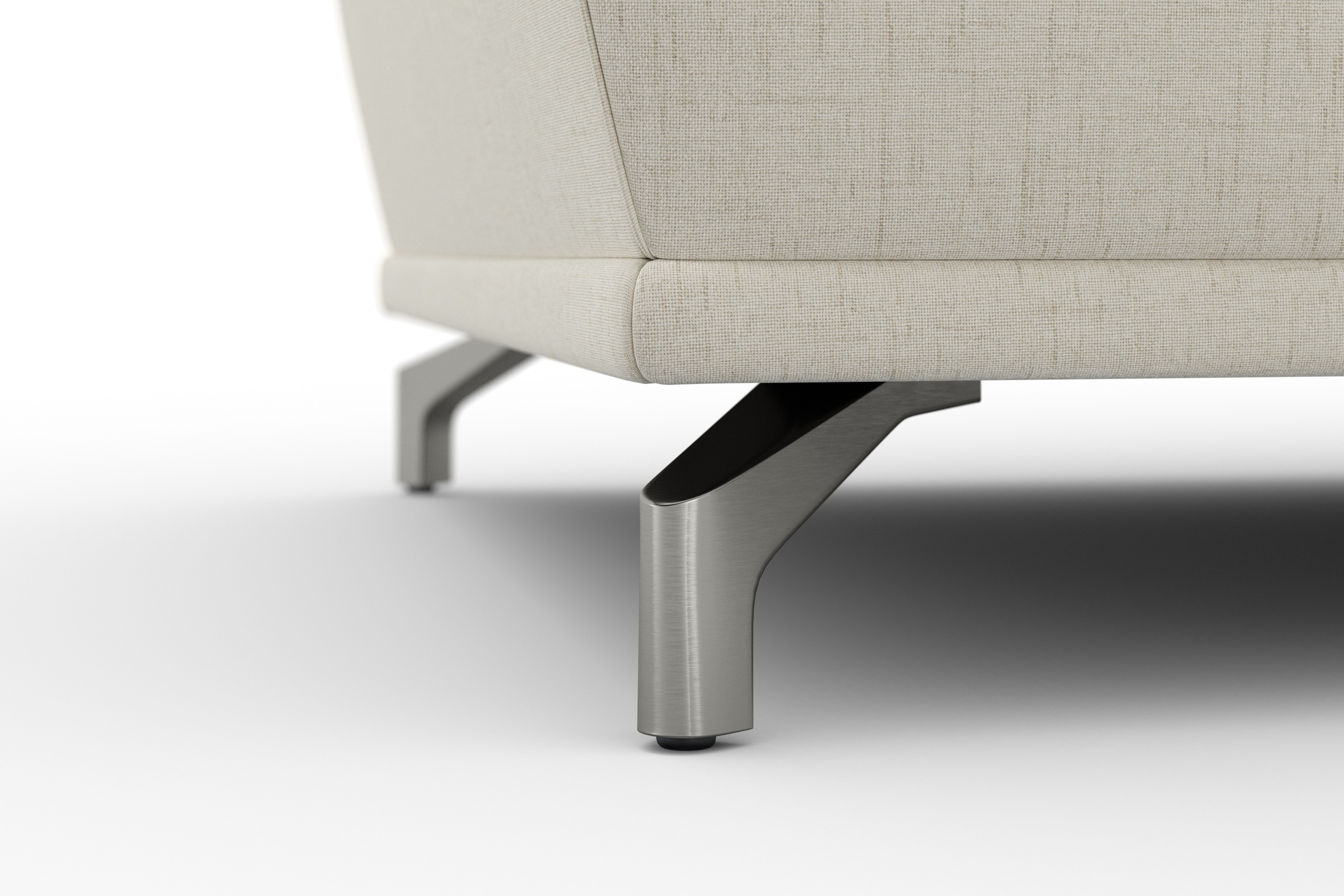 sit&more Ecksofa »Cabrio L-Form, mit Sitztiefenverstellung, Arm- und Kopfteilverstellung«, 2 Nierenkissen, Federkern, optional Bettfunktion und Stauraum
