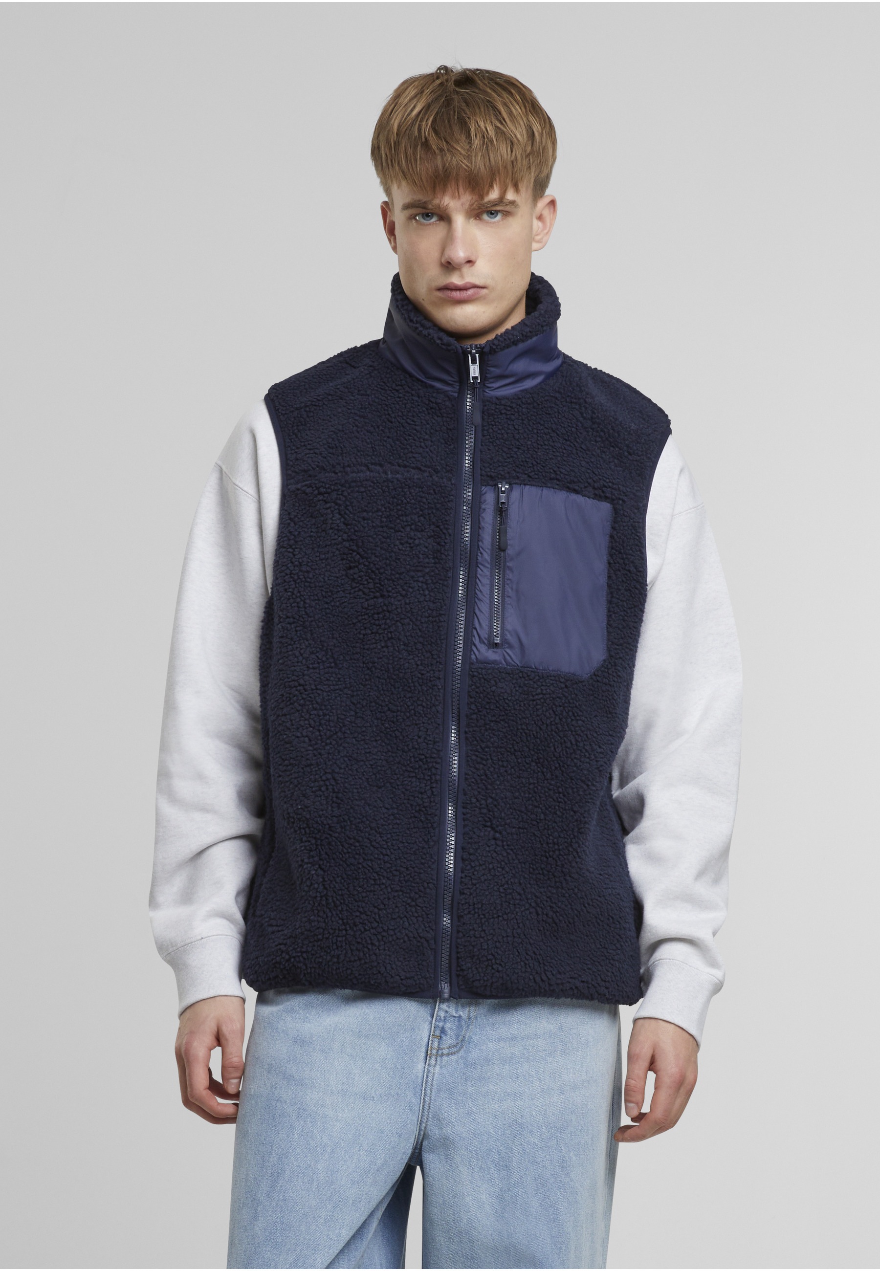 URBAN CLASSICS Steppweste »Urban Classics Sherpa Vest« 1 Stk.
