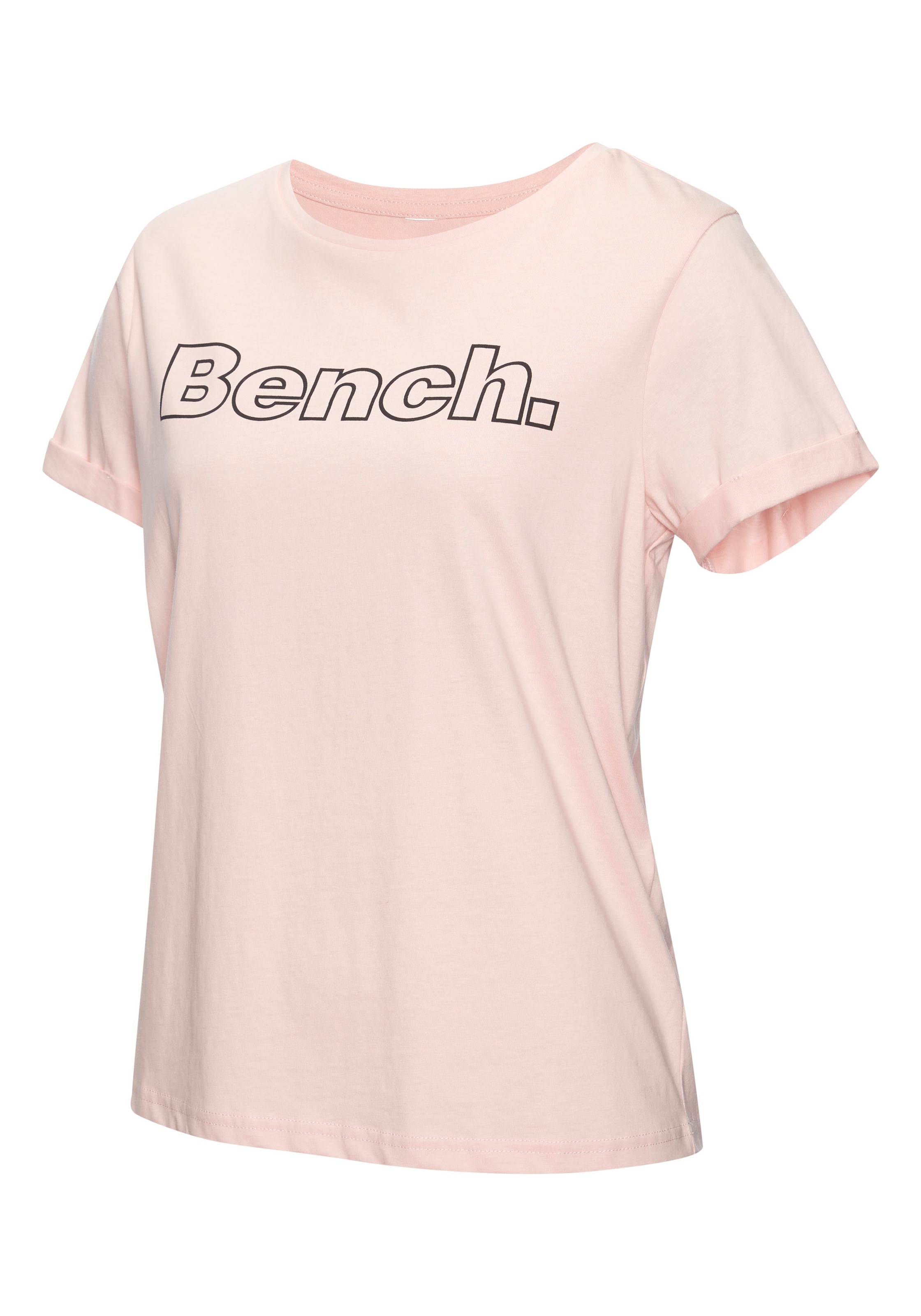 Bench. Loungewear T-Shirt, (Packung, 2 tlg.), mit Logodruck