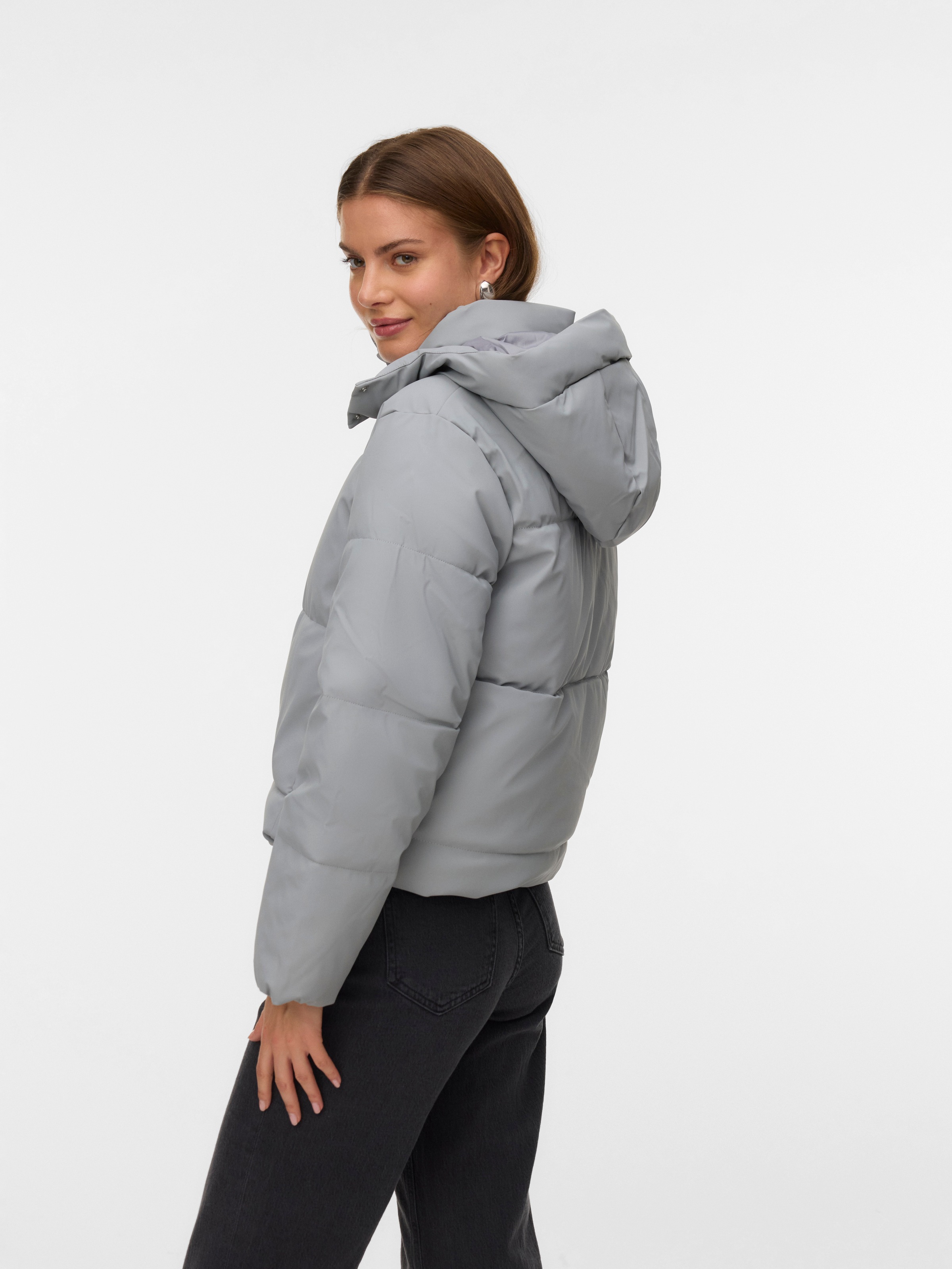 Vero Moda Steppjacke »VMGRETAKYLIE SHORT COATED JACKET NOOS« mit Kapuze