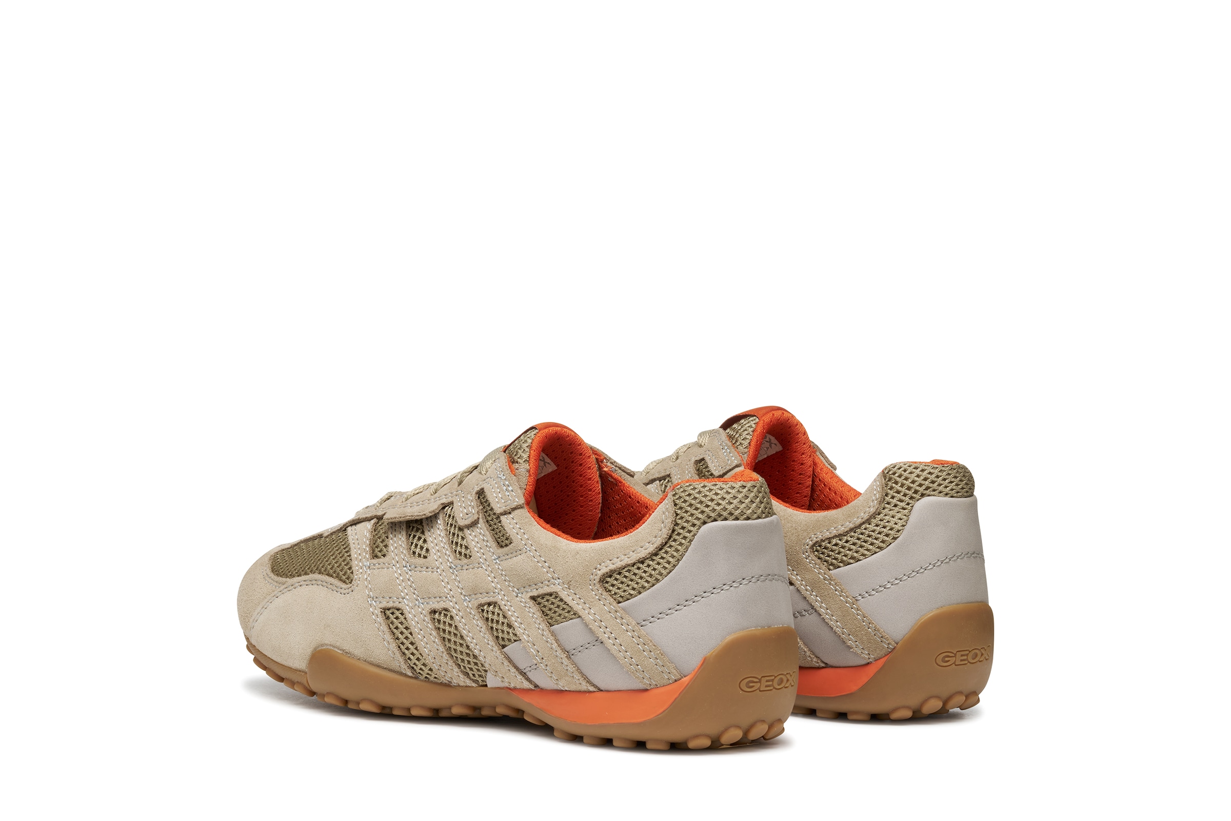 Geox Schnürschuh »U SNAKE ORIGINAL«  , Schnürschuh, Freizeitschuh, Trekking Sneaker mit Lederinnensohle