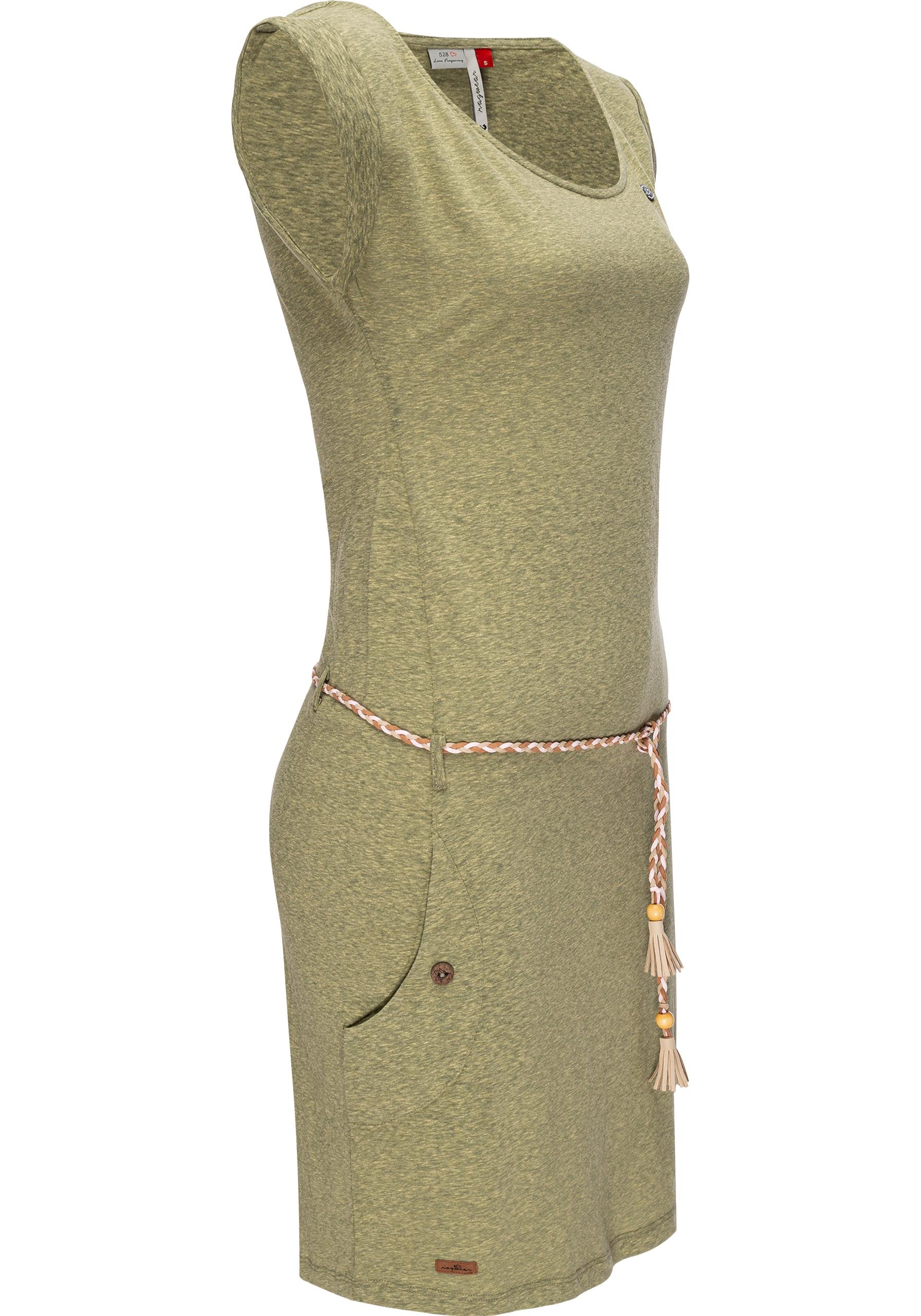 Ragwear Shirtkleid "Tag", leichtes Jersey-Kleid in melierter Optik günstig online kaufen