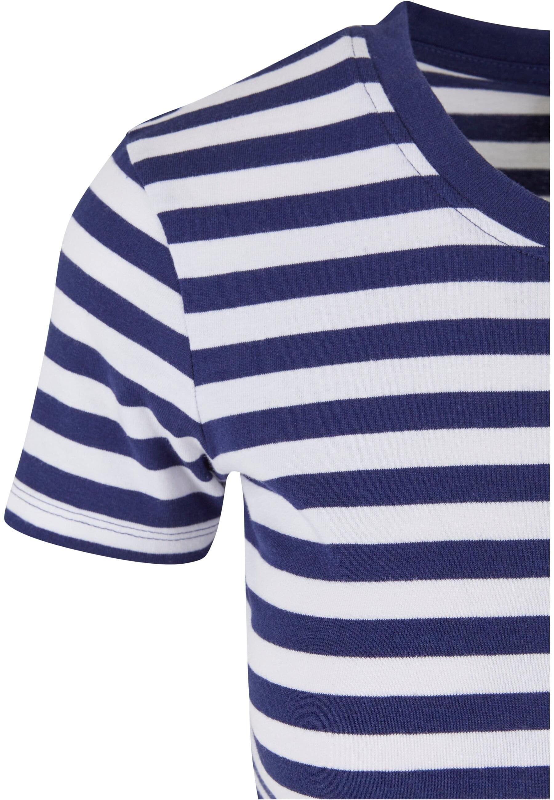 URBAN CLASSICS T-Shirt »Urban Classics Damen Ladies Short Striped Tee«, (1 tlg.)