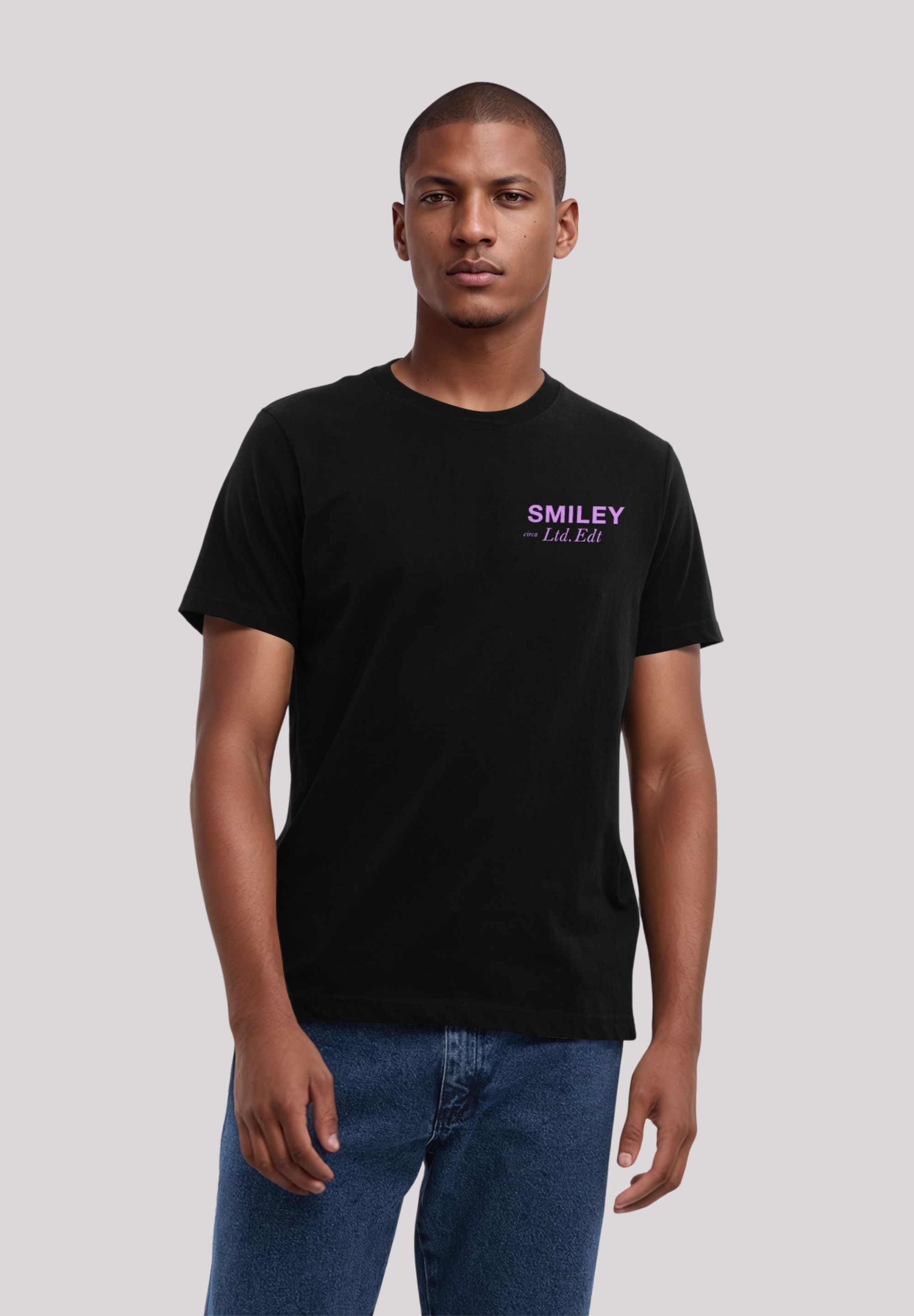 F4NT4STIC T-Shirt »Smiley Originals Ltd. Edition Print since 1972«, Premium Qualität