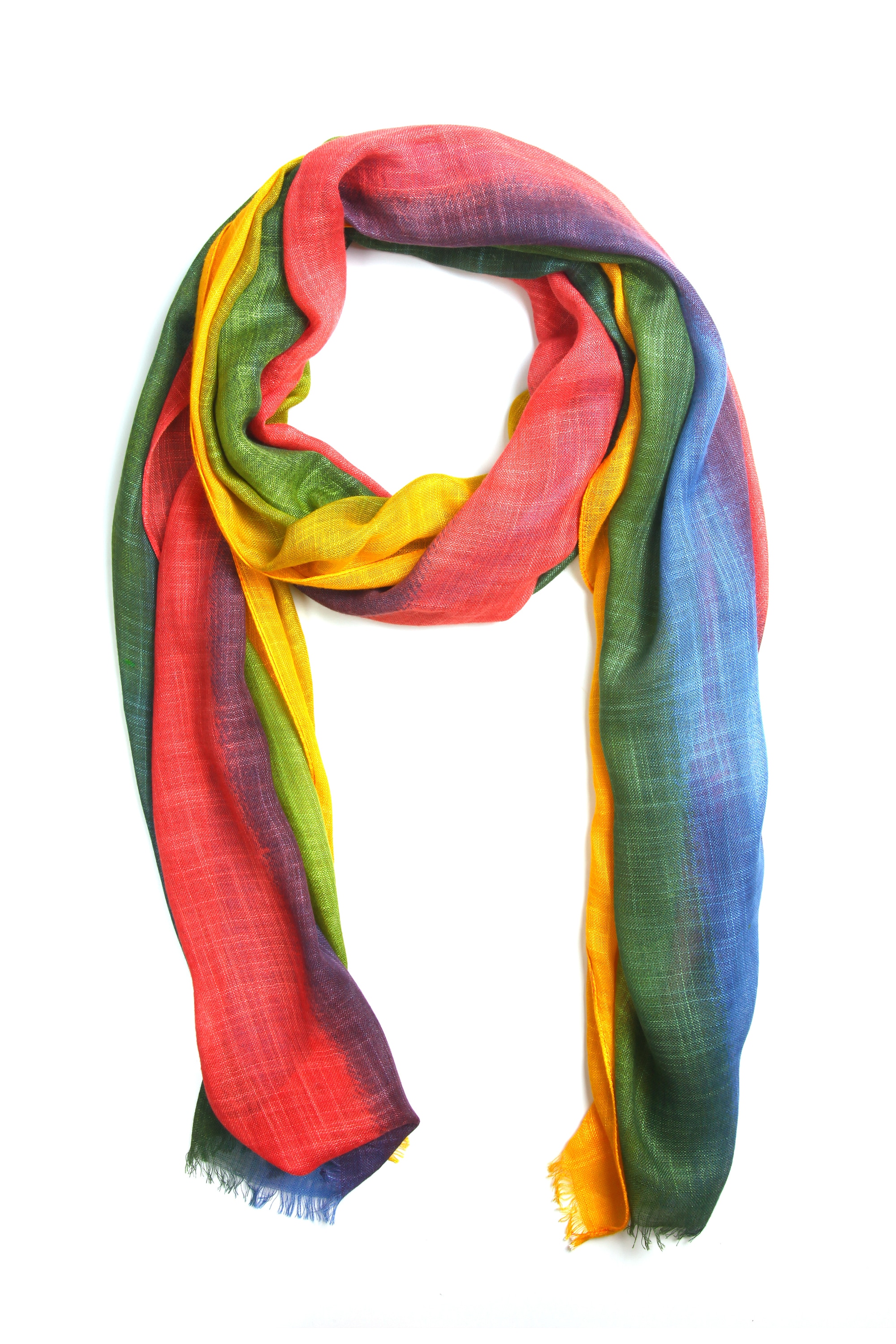 COLLEZIONE ALESSANDRO Modeschal "Regenbogen" 1 Stk. tlg. in buntem Design günstig online kaufen