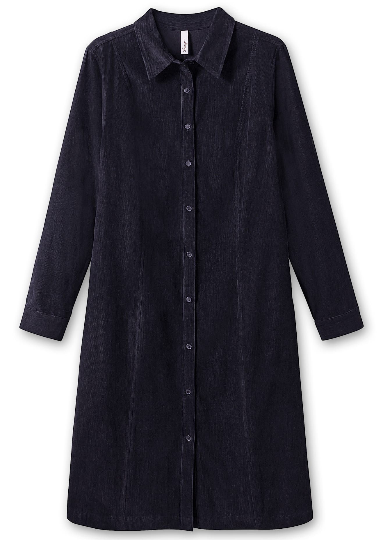 Thumbnail - Sheego Blusenkleid "Cord-Kleid"