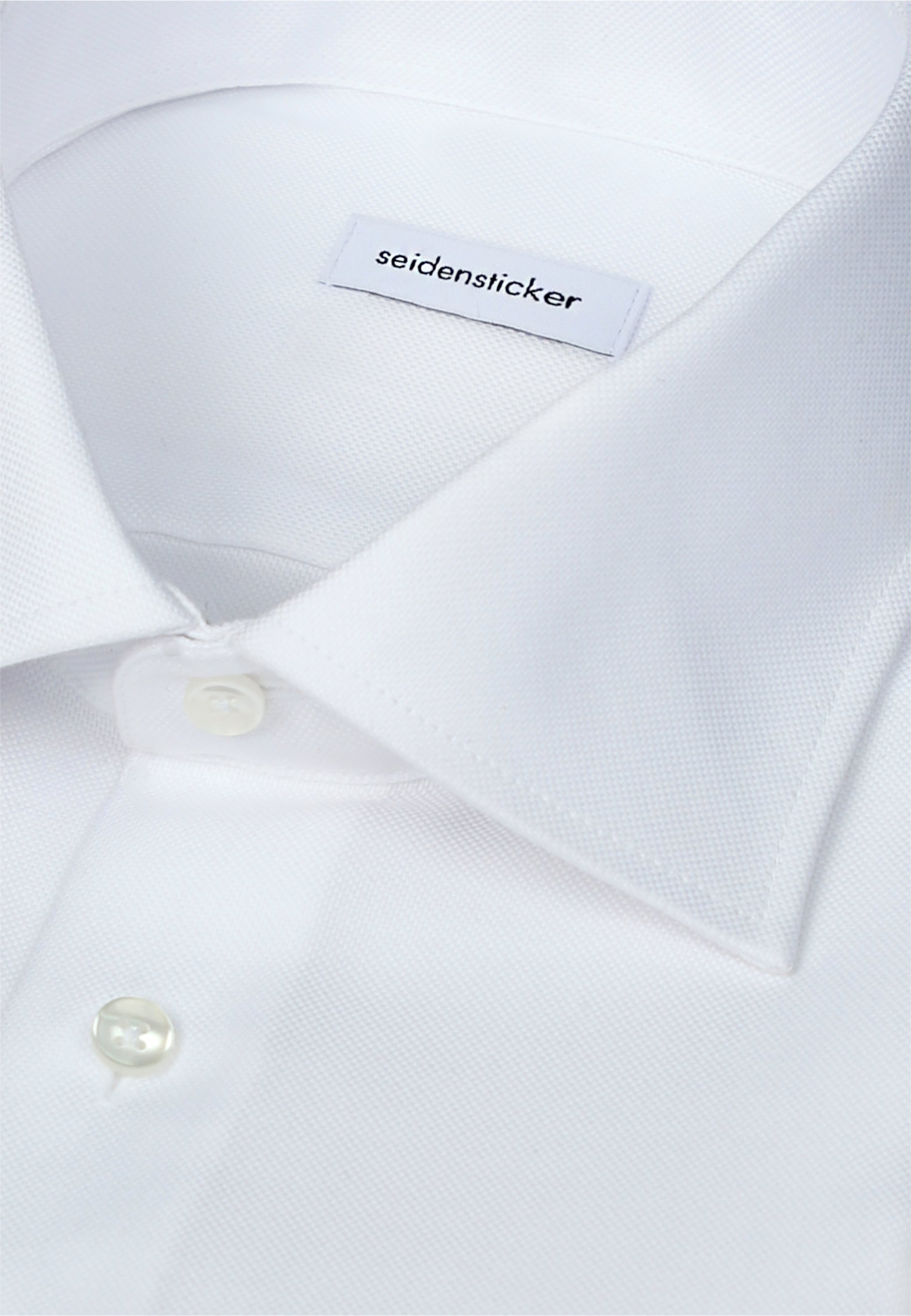 seidensticker Businesshemd »Schwarze Rose« Shaped 1/1 Extra lang Kentkragen Struktur