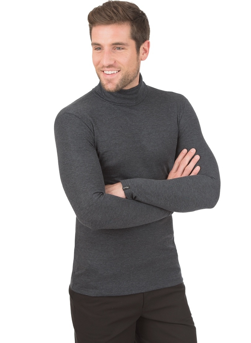 Trigema Rollkragenshirt "TRIGEMA Rollkragenshirt", 1 Stk. günstig online kaufen