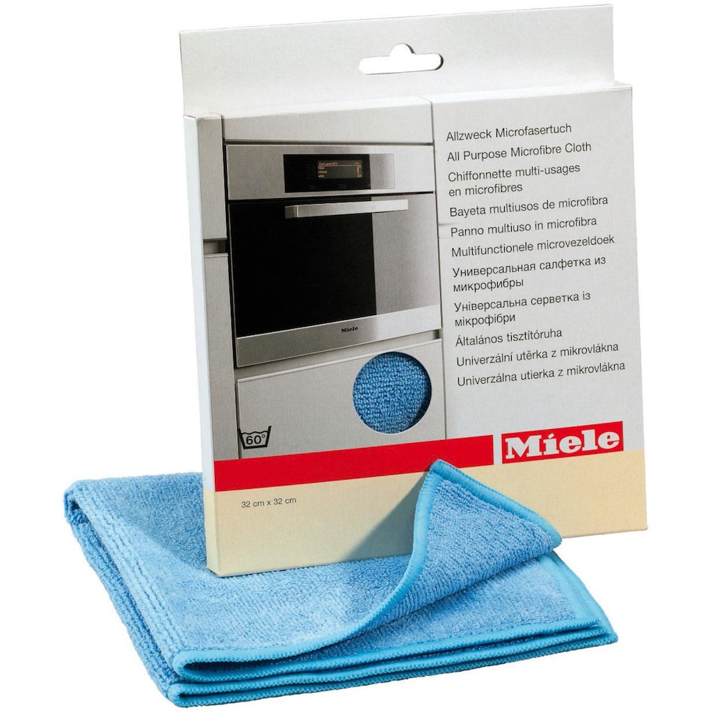 Miele Mikrofasertuch »GP MI X 0011 W«, Mikrofaser, 32,0 cmx32,0 cm, (1 St.)