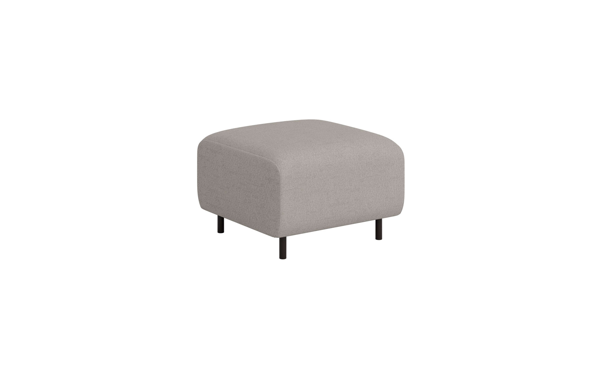 Home affaire Polsterhocker »ARROS klein mit Wellenunterfederung, Maße B/T/H: 70/70/46 cm«, passend zur Serie, in hochwertiger Verarbeitung