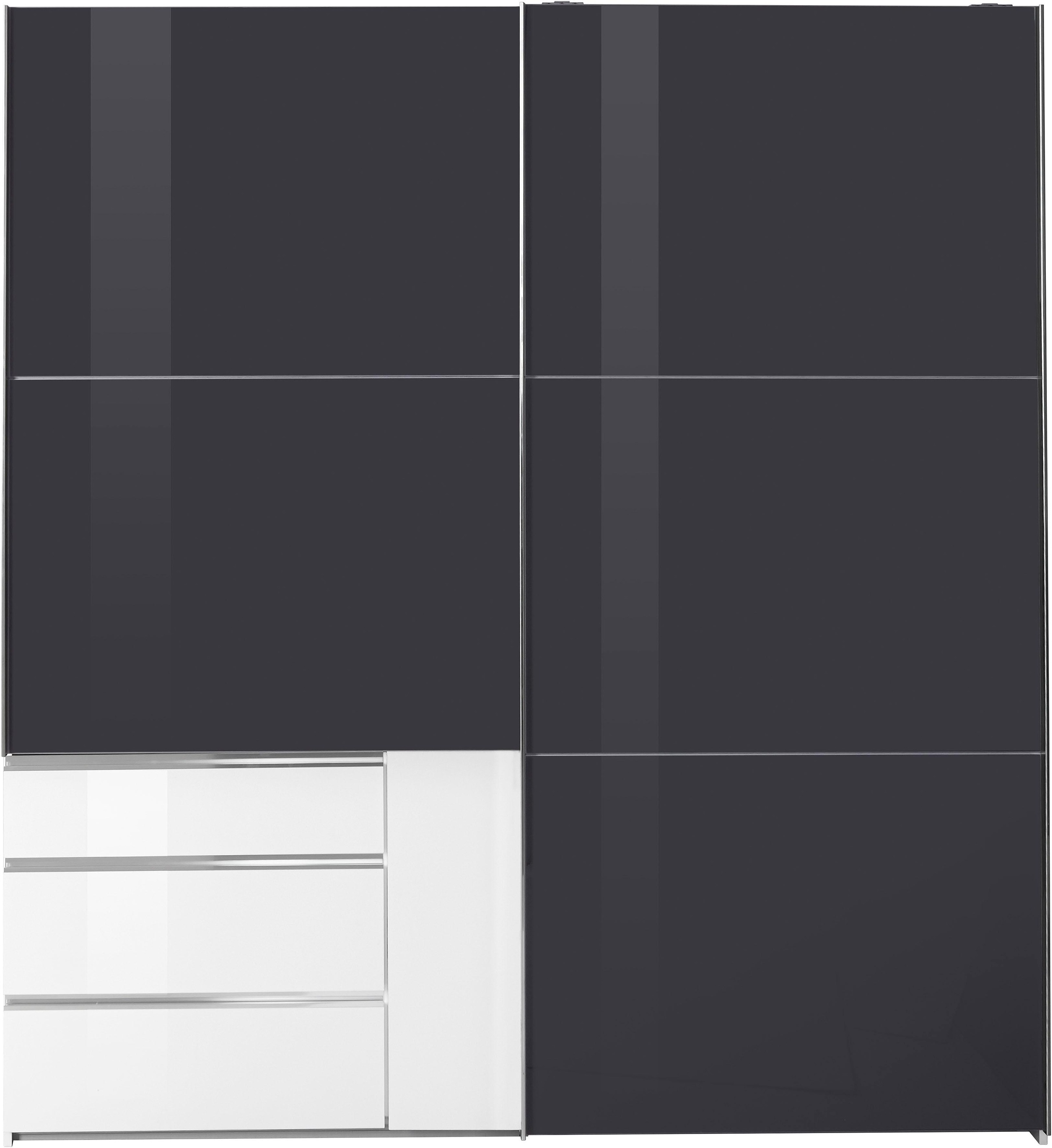 Wimex Schwebetürenschrank »Level by fresh to go«, mit Glastüren