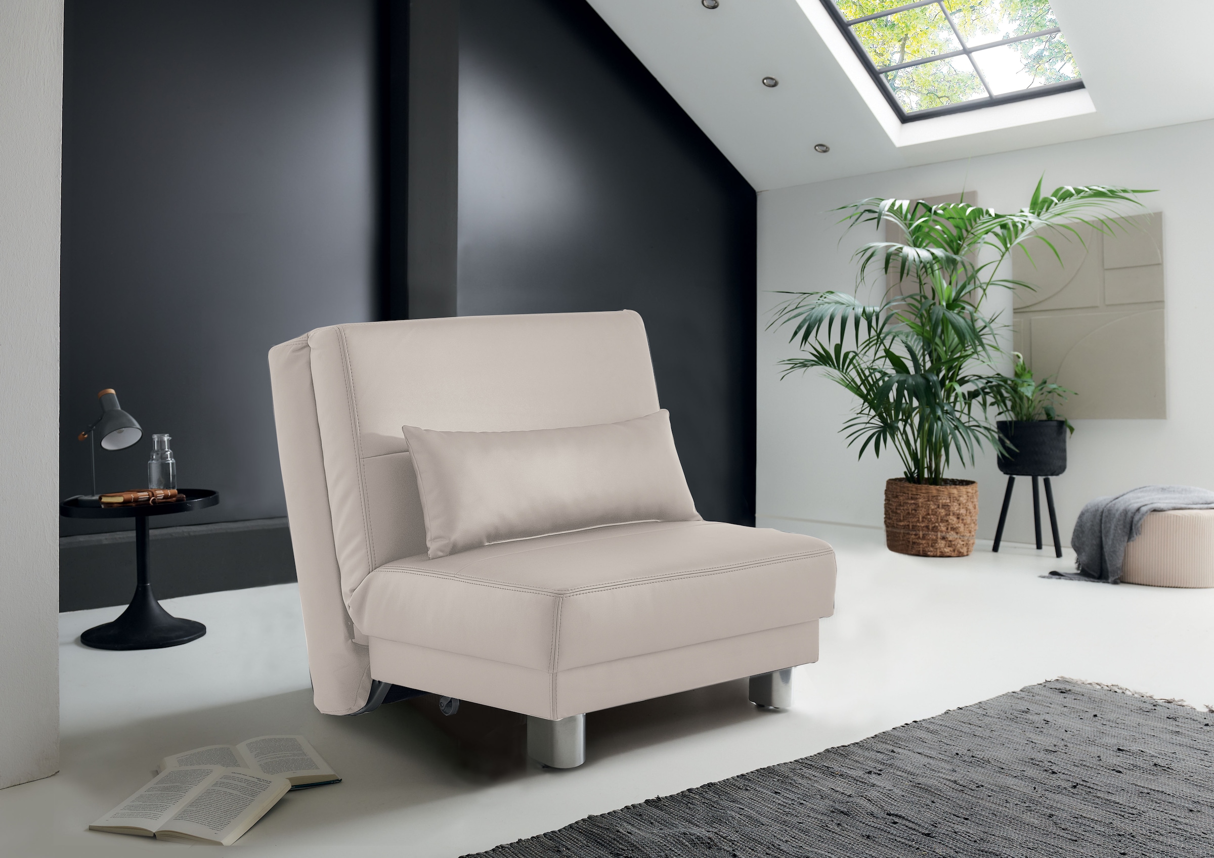 Home affaire Schlafsofa "Gina" mit einem Handgriff vom Sofa zum Bett günstig online kaufen