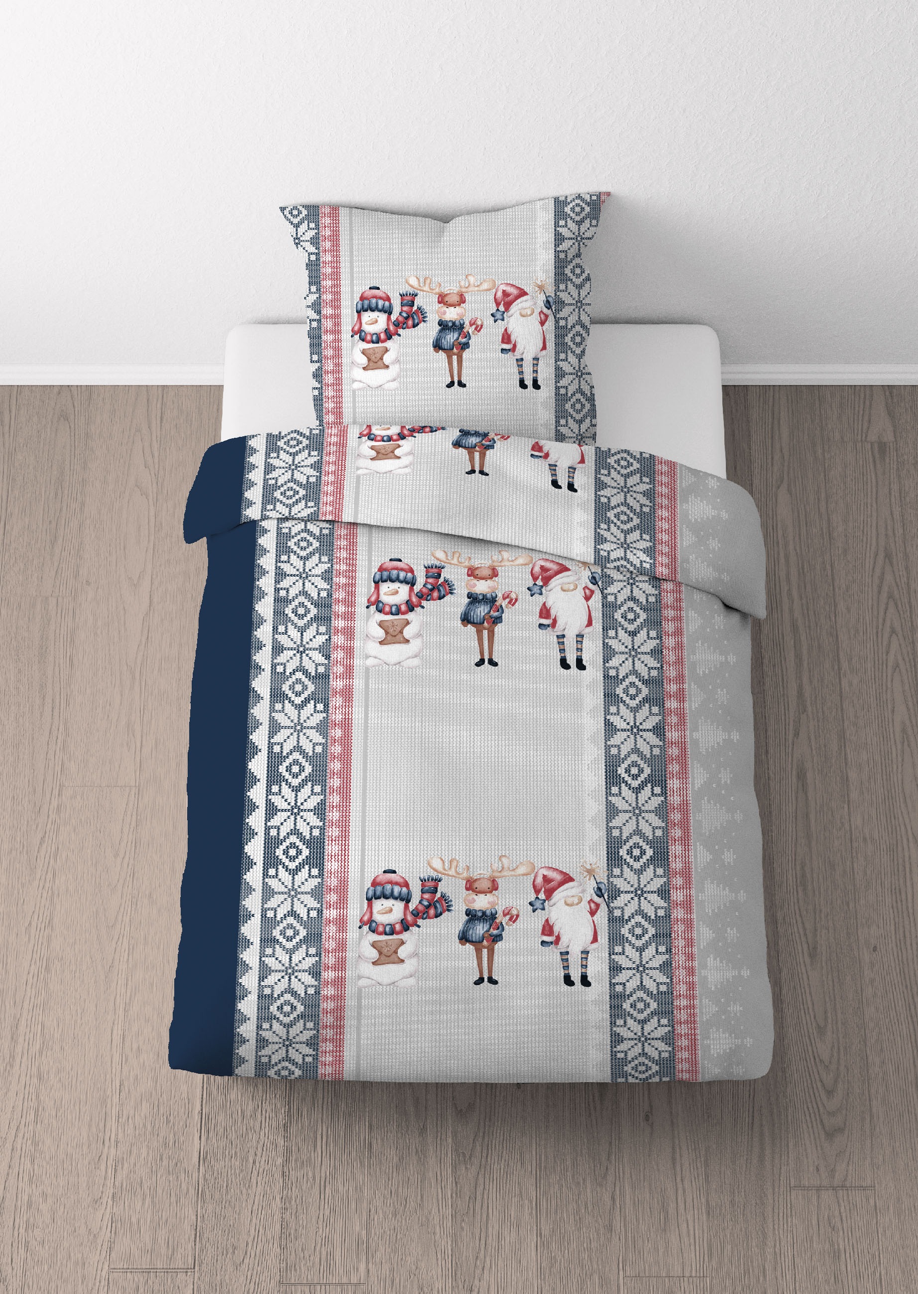 Castell - Markenbettwäsche Bettwäsche "0301113" 2 Stk. wohlig warm, tempera günstig online kaufen