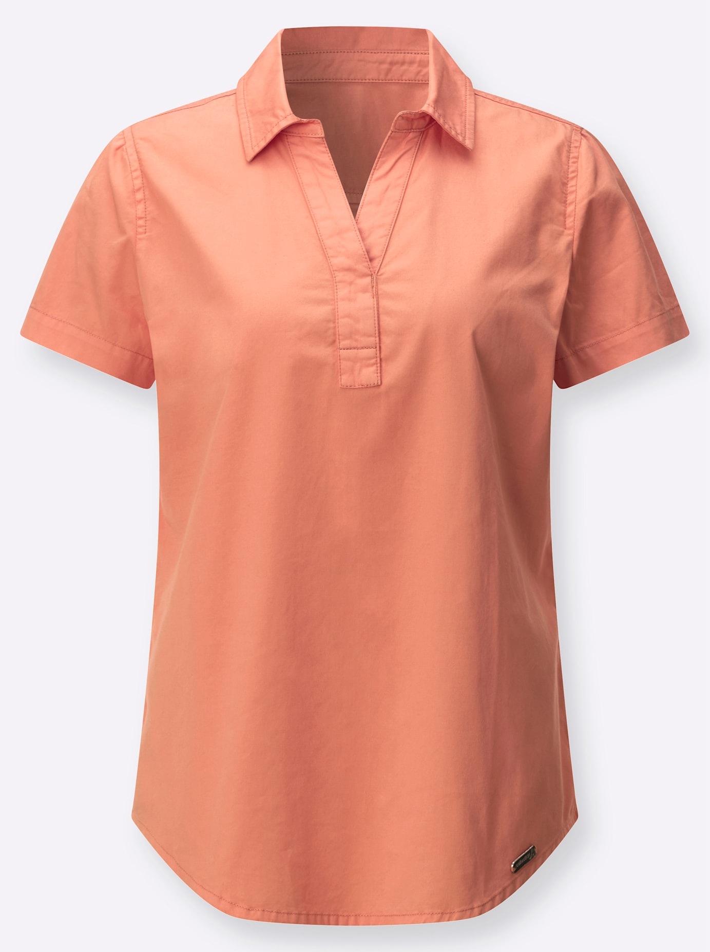 Thumbnail - Casual Looks Jeansbluse