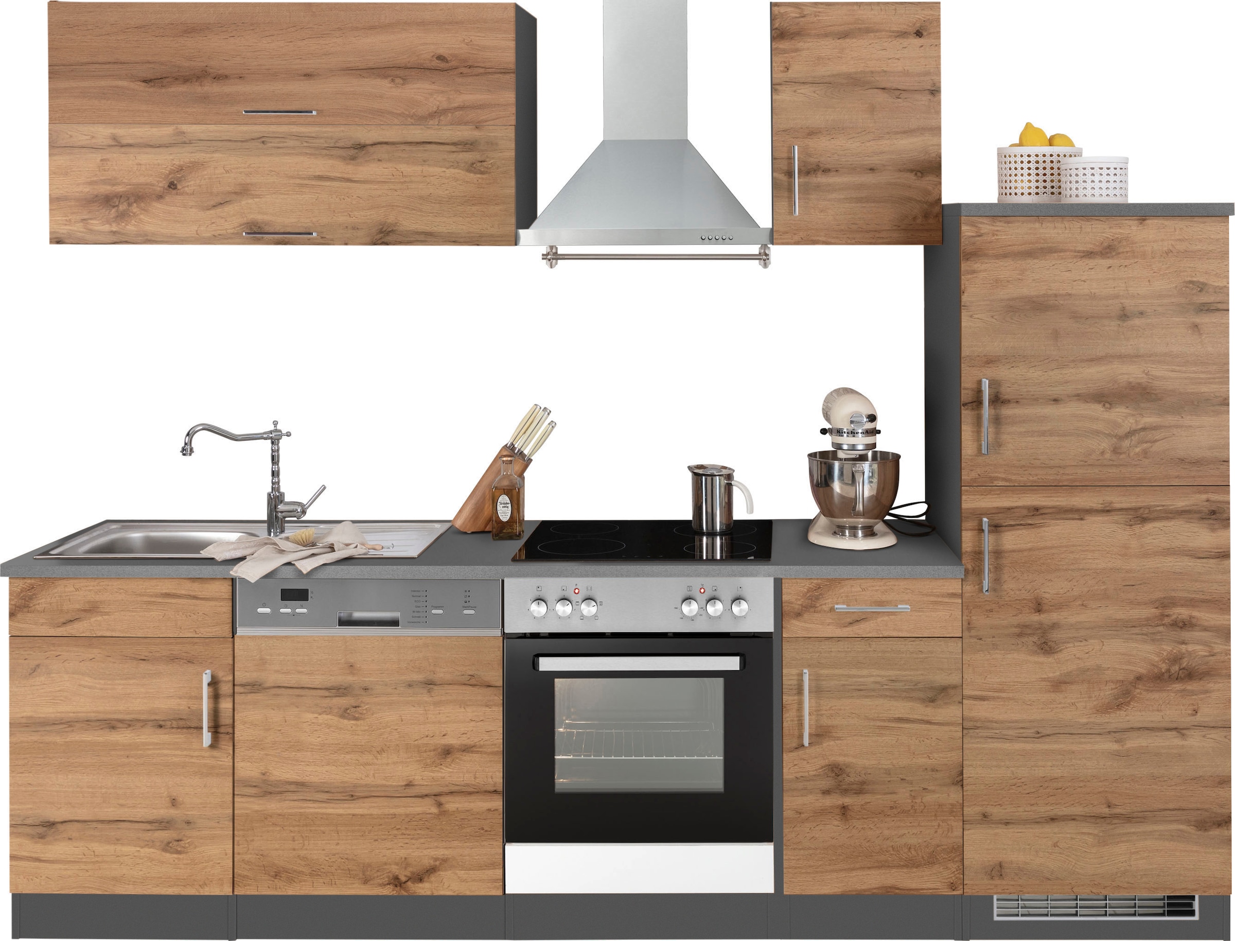 KOCHSTATION Küchenzeile "KS-Colmar", ohne E-Geräte, Breite 270 cm günstig online kaufen