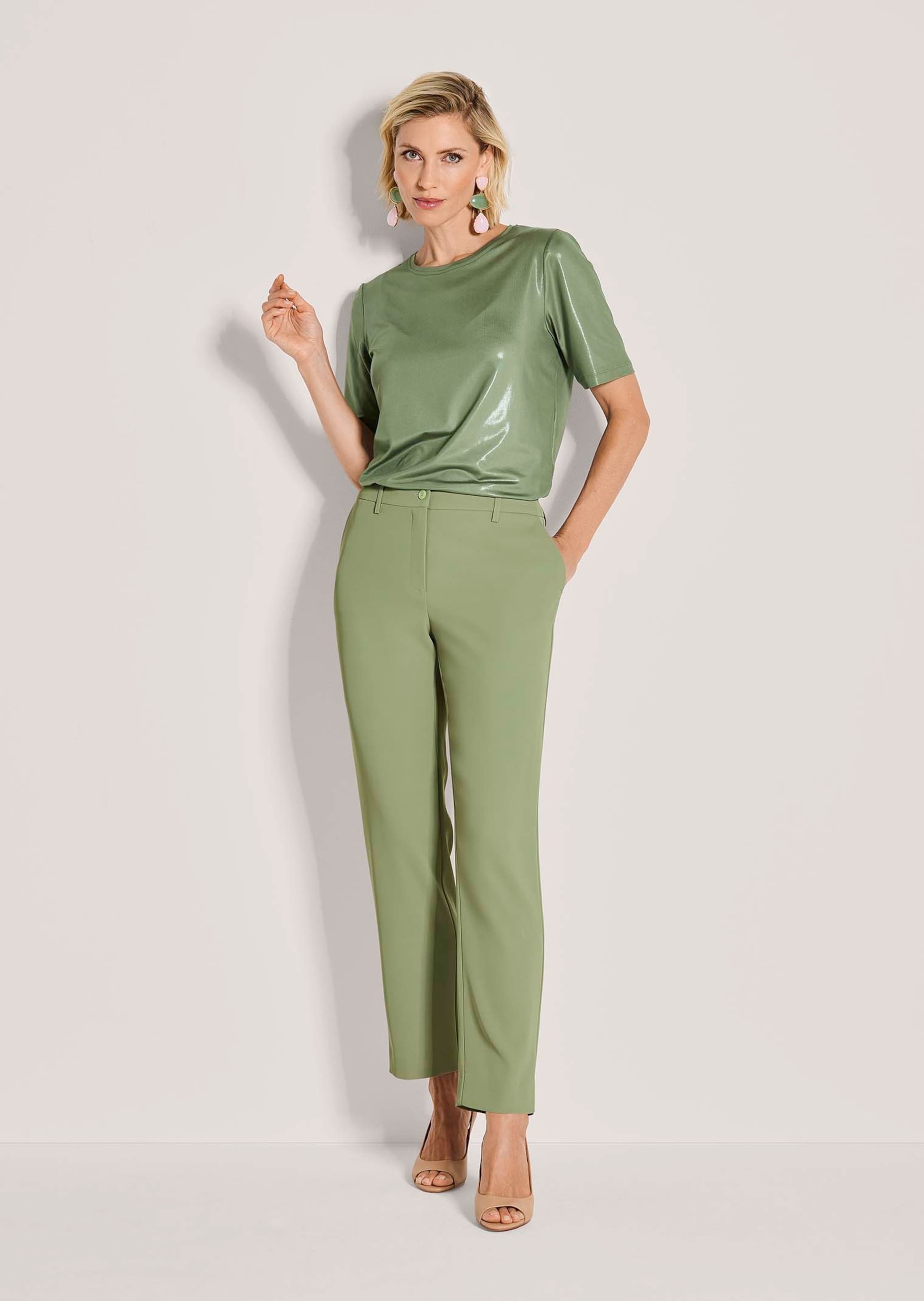 MADELEINE Stoffhose "Chinohose Elegante Stoffhose mit Formbund" günstig online kaufen