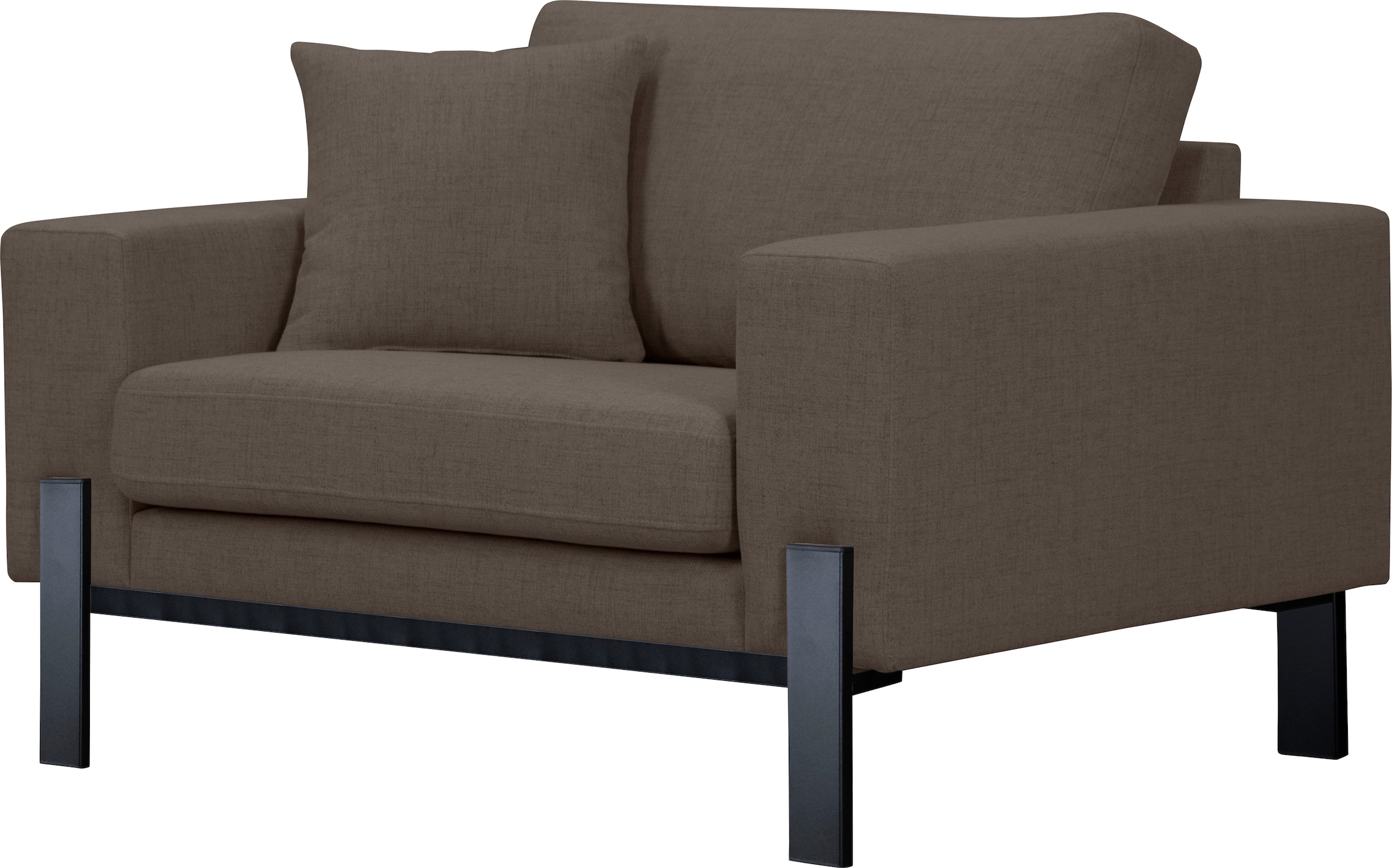 OTTO products Loveseat "Ennis Sessel Metallgestell", Verschiedene Bezugsqua günstig online kaufen