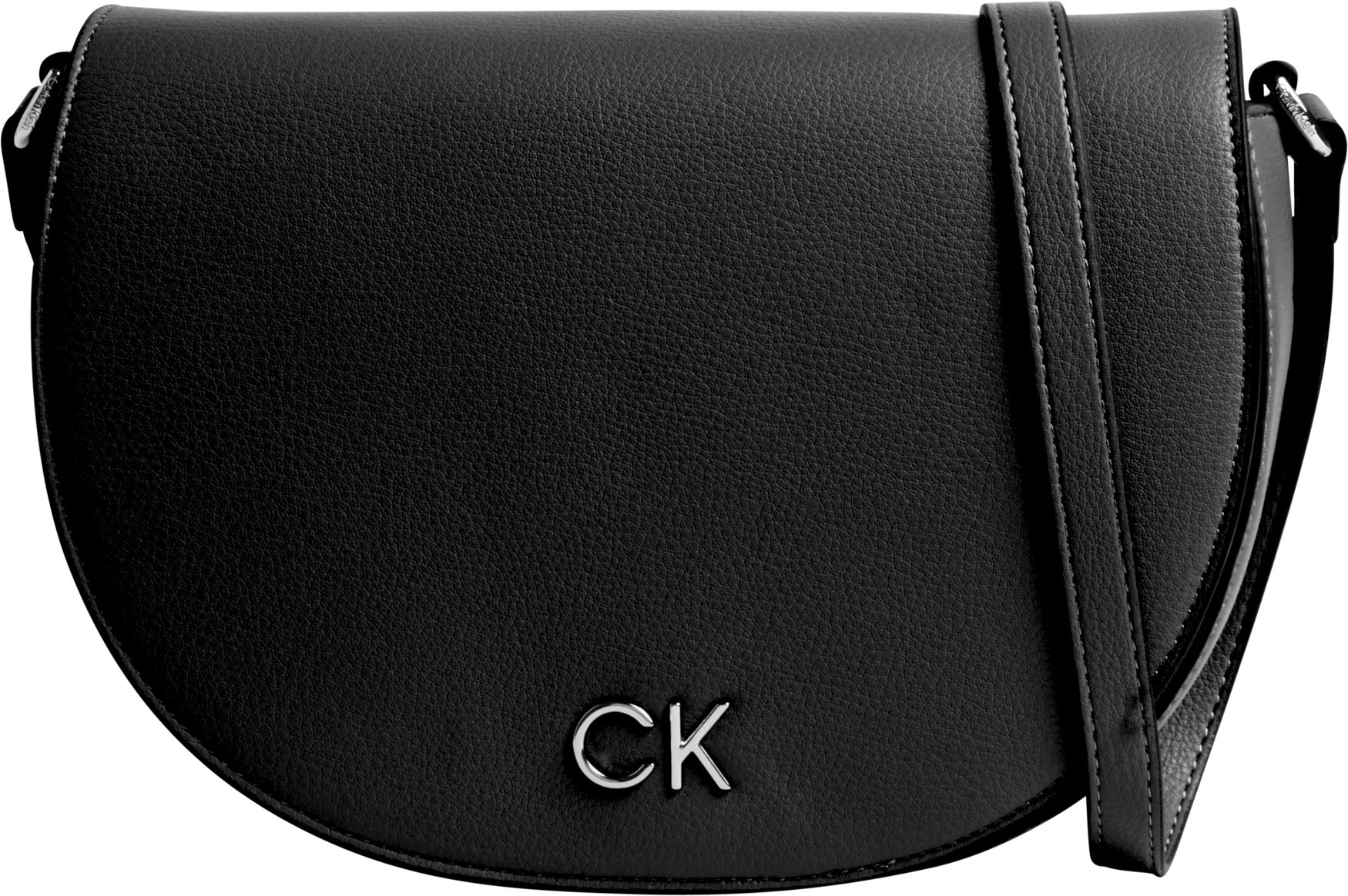 Calvin Klein Umhängetasche »CK DAILY SADDLE BAG PEBBLE«, Handtasche Damen Tasche Damen Schultertasche