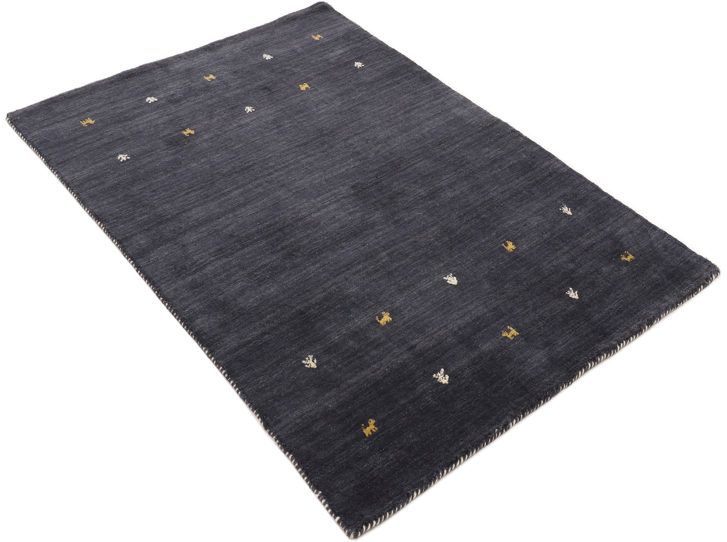 carpetfine Wollteppich "Gabbeh Uni, auch als Läufer und Rund erhältlich" re günstig online kaufen