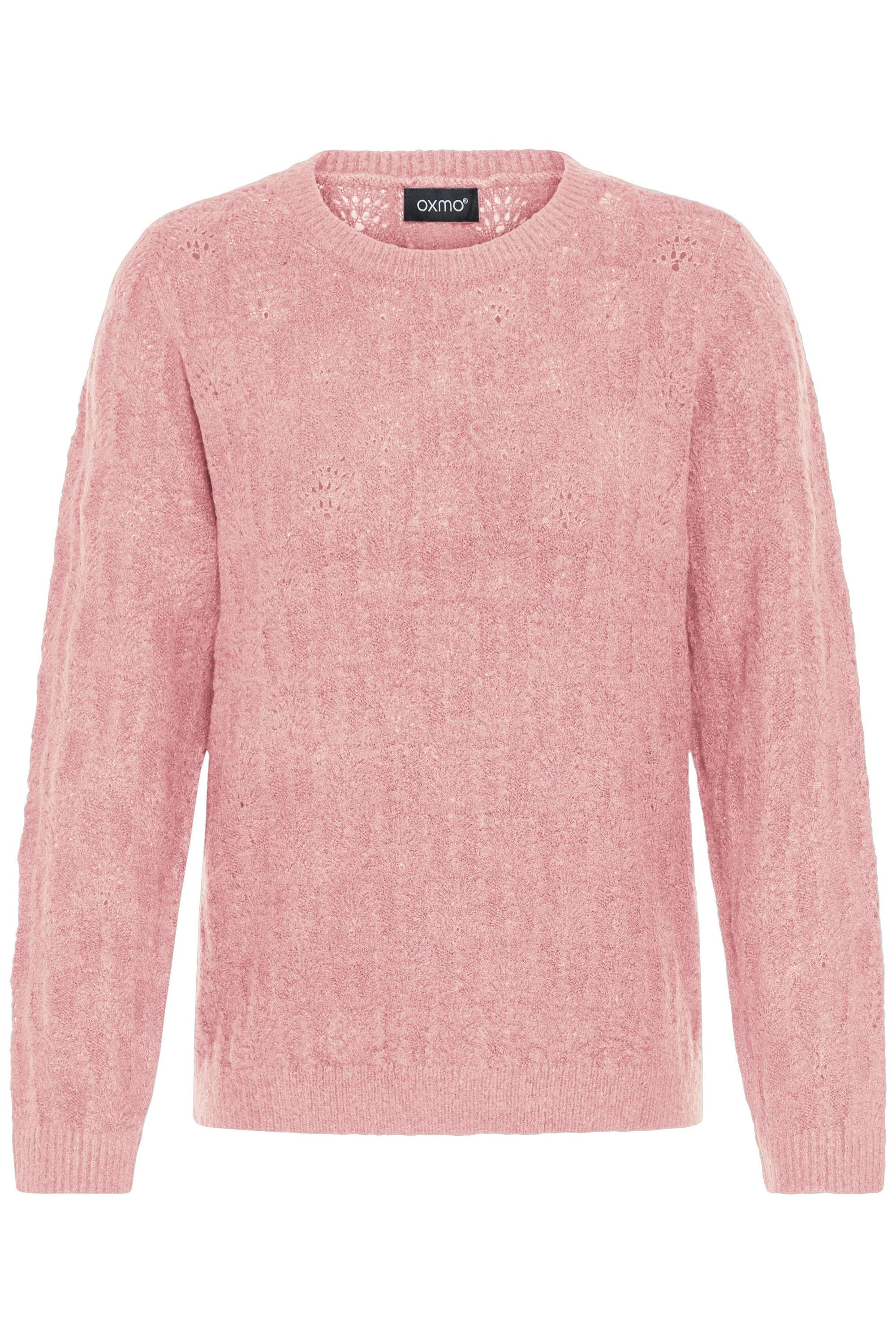 OXMO Strickfleece-Pullover "Strickpullover OXSinva"