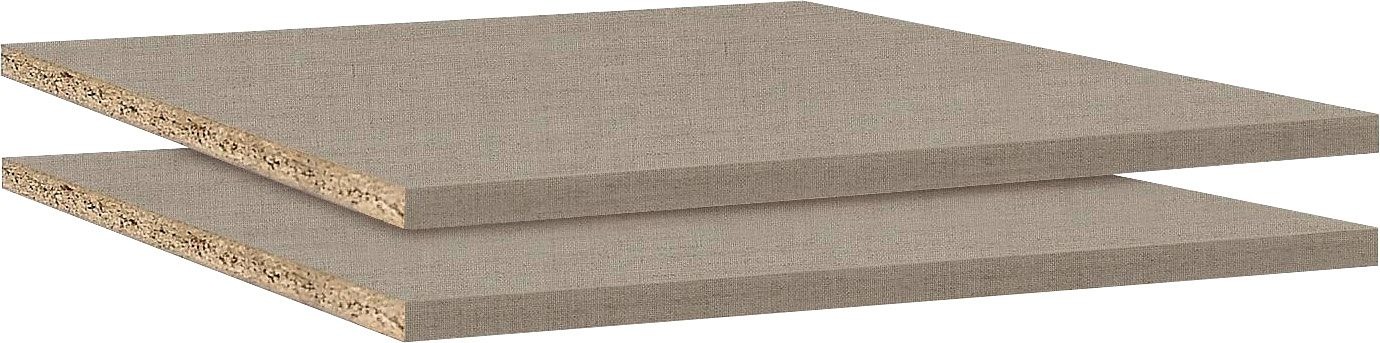 rauch "Zubehör für Rauch-Schwebetürenschränke ORANGE/BLUE" 2er-Set Breite 111 cm, Tiefe 48 cm