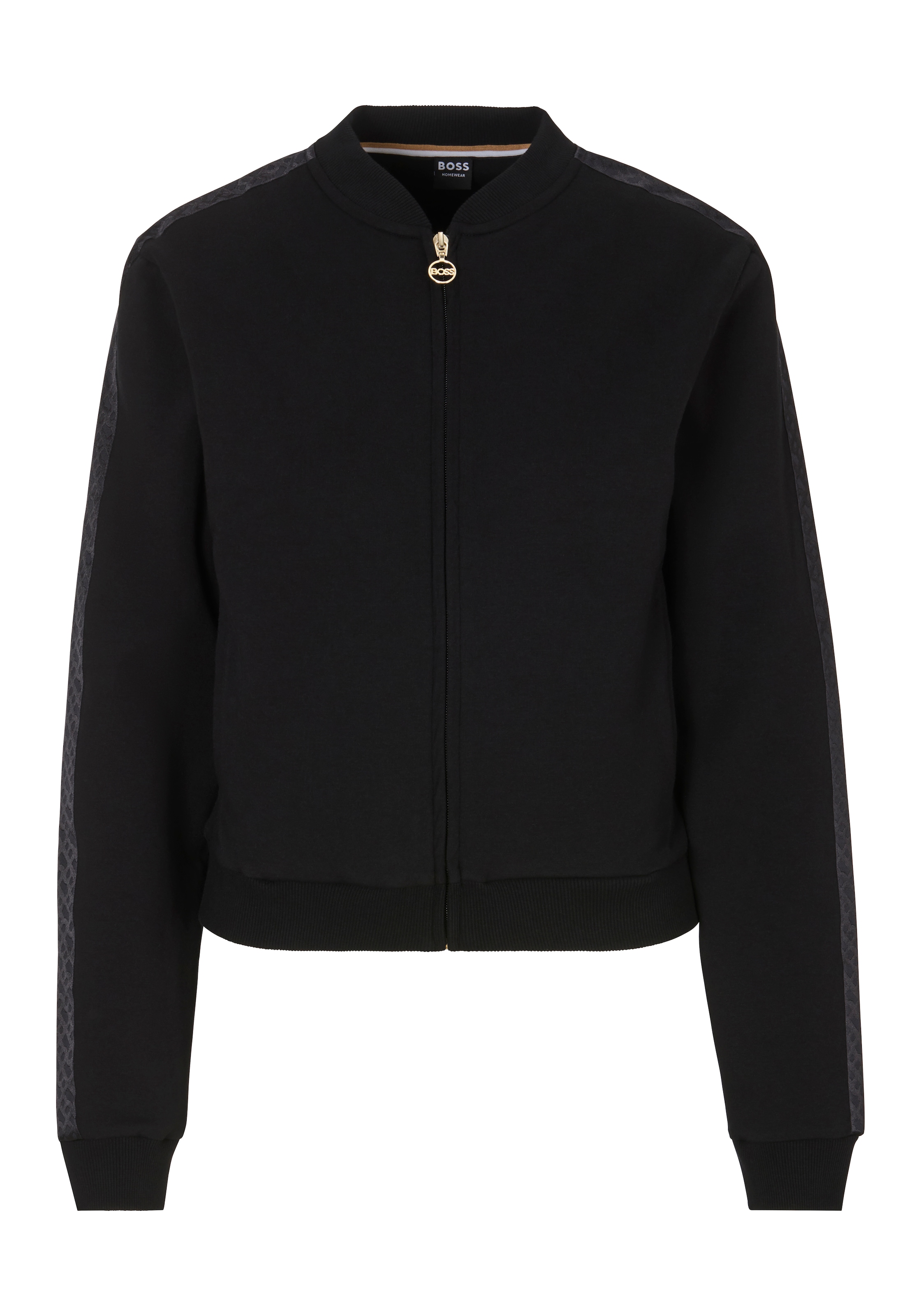 BOSS Sweatjacke "Cosmo Zip Jac", mit Label