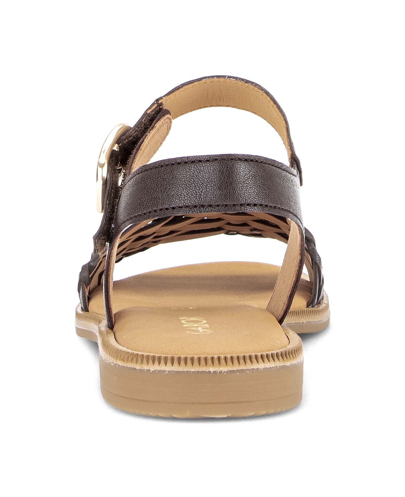 Gabor Riemchensandale  , Blockabsatz, Sommerschuh, Sandalette mit Bandage in Flechtoptik