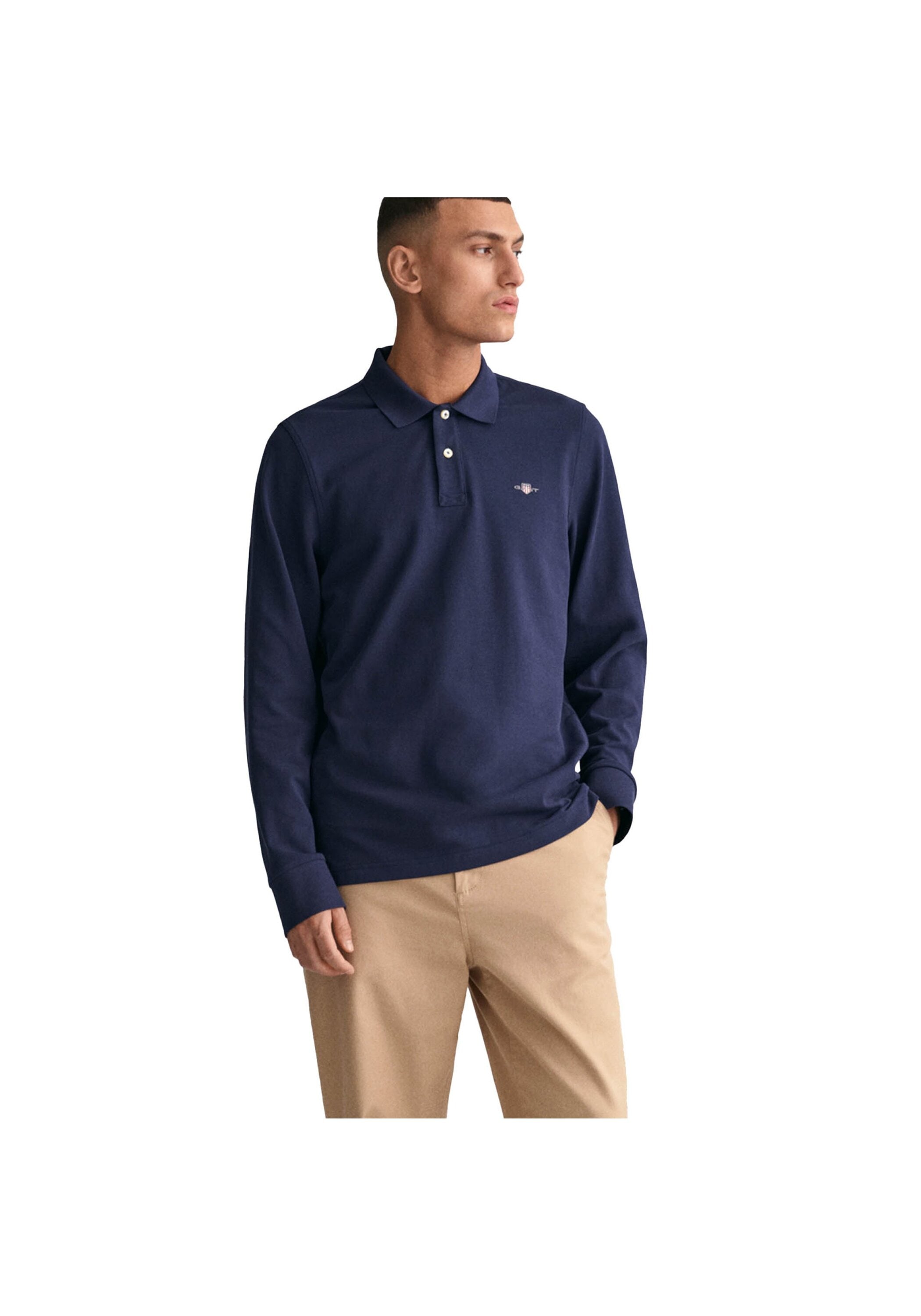 Gant Poloshirt »Poloshirt Regular Shield Longsleeve Pique Rugger 1er Pack«