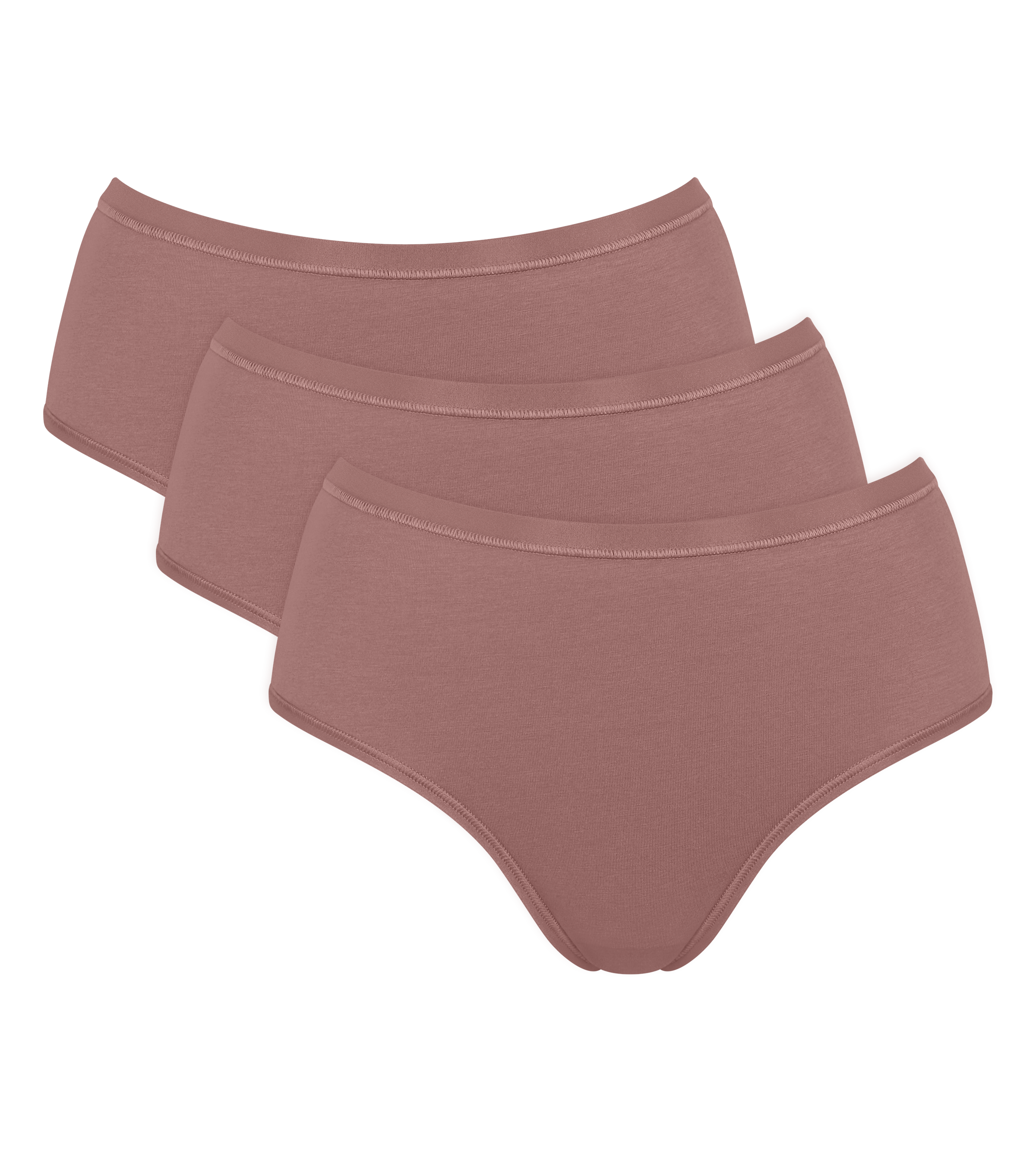 sloggi Midislip "GO Daily Cotton" 3er Pack, Glanz-Effekt Details, weich, Ba günstig online kaufen