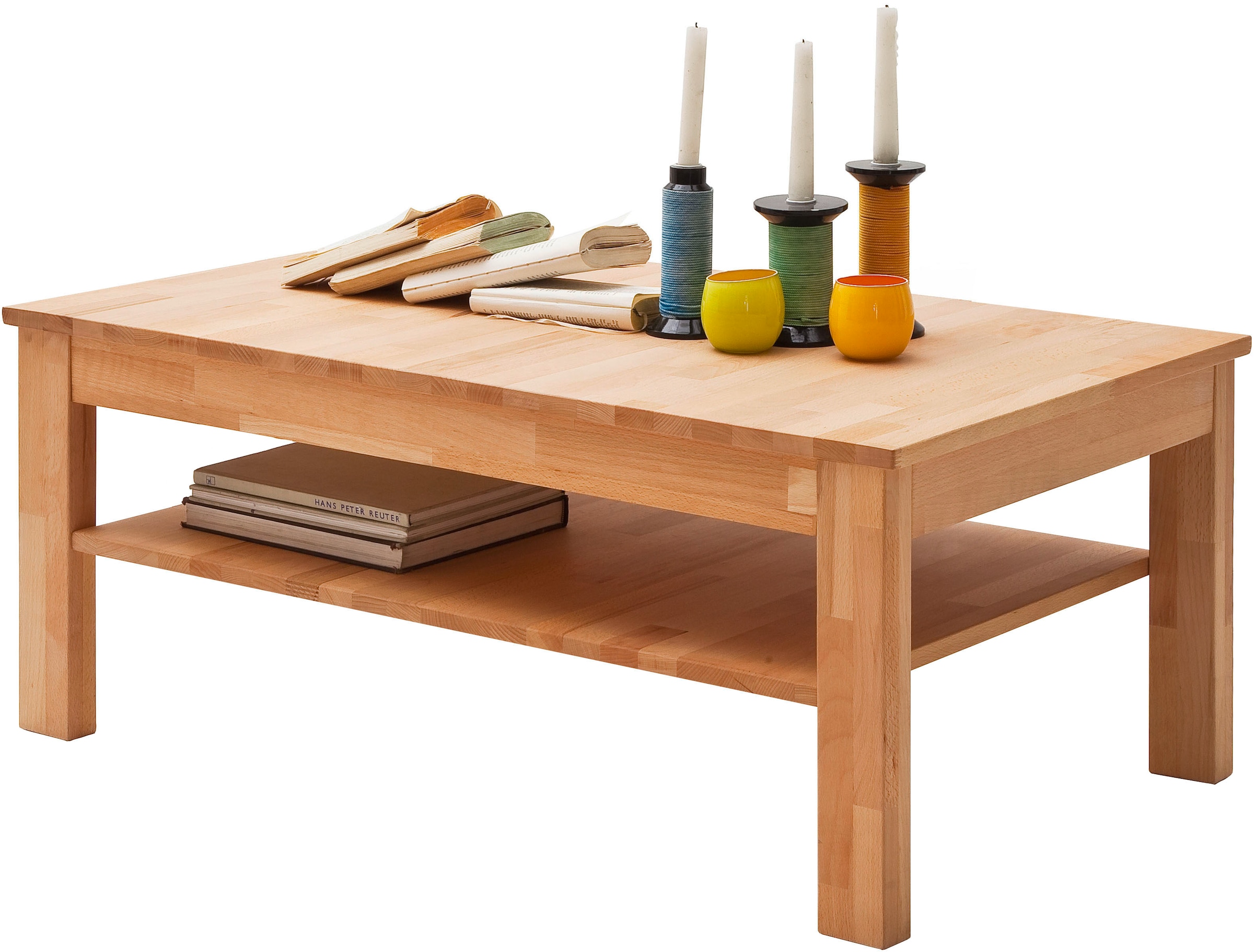 MCA living Couchtisch »Fenja Wohnzimmertisch, Holztisch, Sofatisch«, (1 St.)