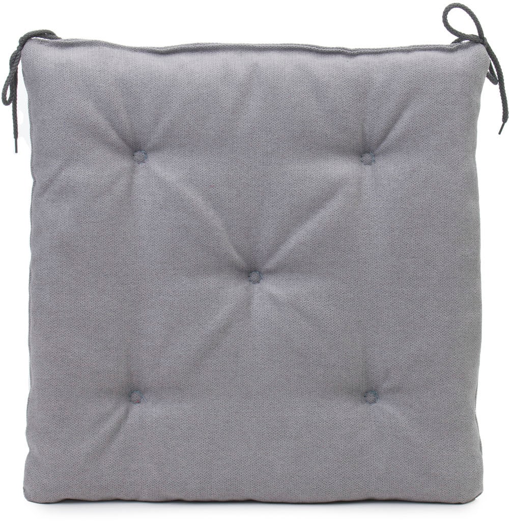 Gözze Sitzauflage "Darco Uni" 1 Stück, Maße: 40 x 40 x 4 cm, mit Füllung, m günstig online kaufen