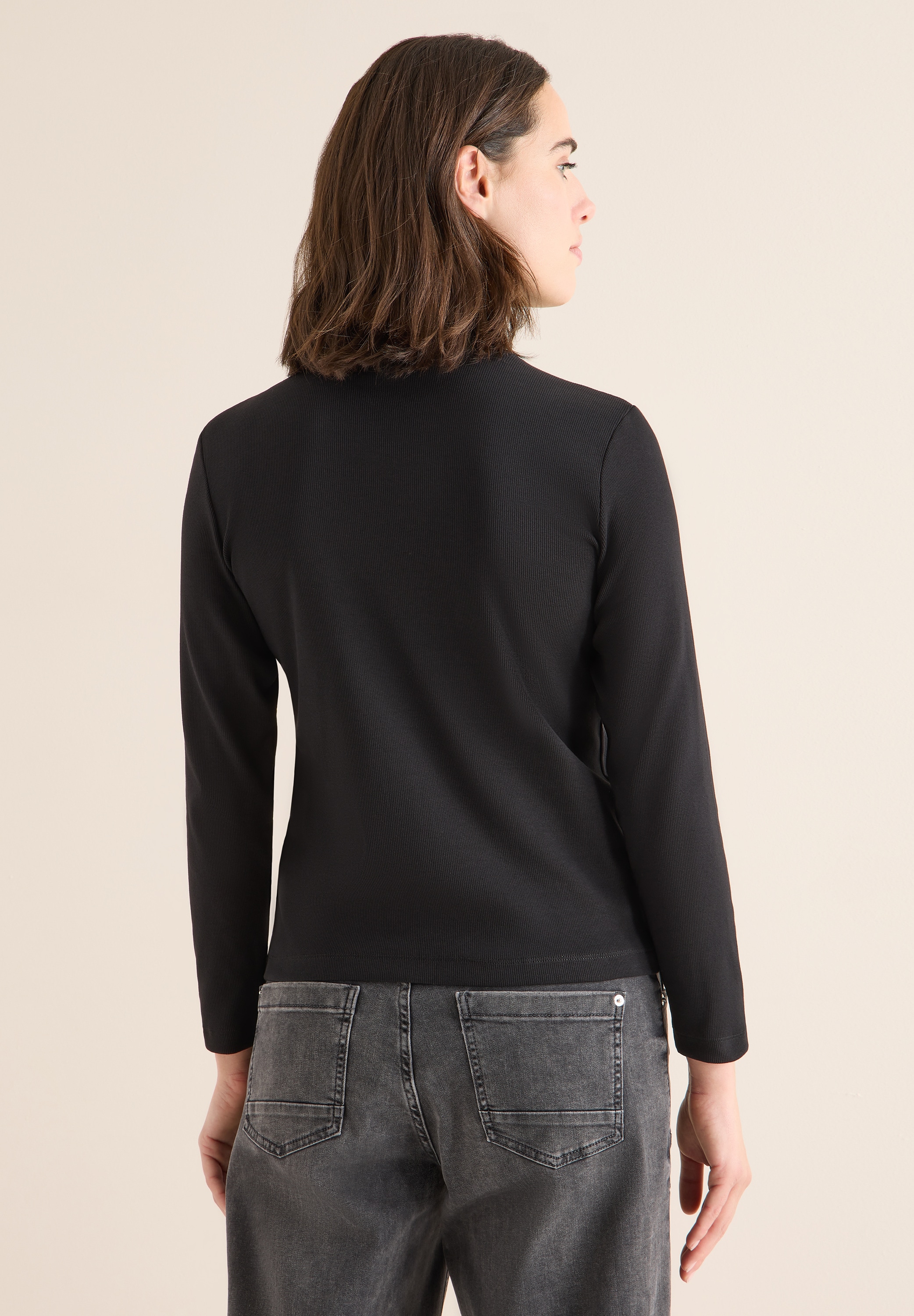 Cecil Langarmshirt mit Turtleneck günstig online kaufen