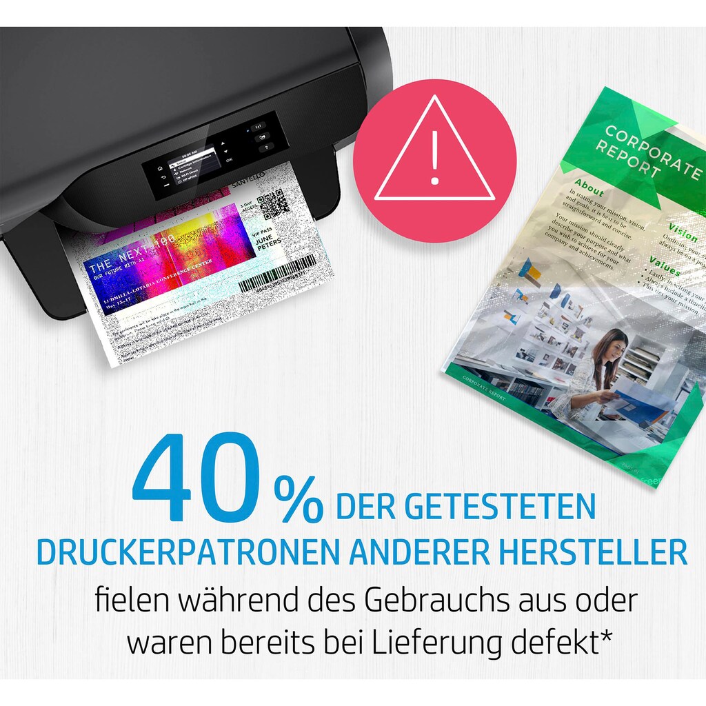 HP Tintenpatrone »302«, original Druckerpatrone 302 schwarz