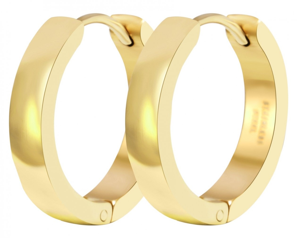 Adelia´s Paar Creolen »Neuheit 2025 - Damen Creolen aus Edelstahl Ø 15 mm«