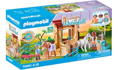 Konstruktions-Spielset »Reitstall (71494), Horses of Waterfall«, (100 St.)