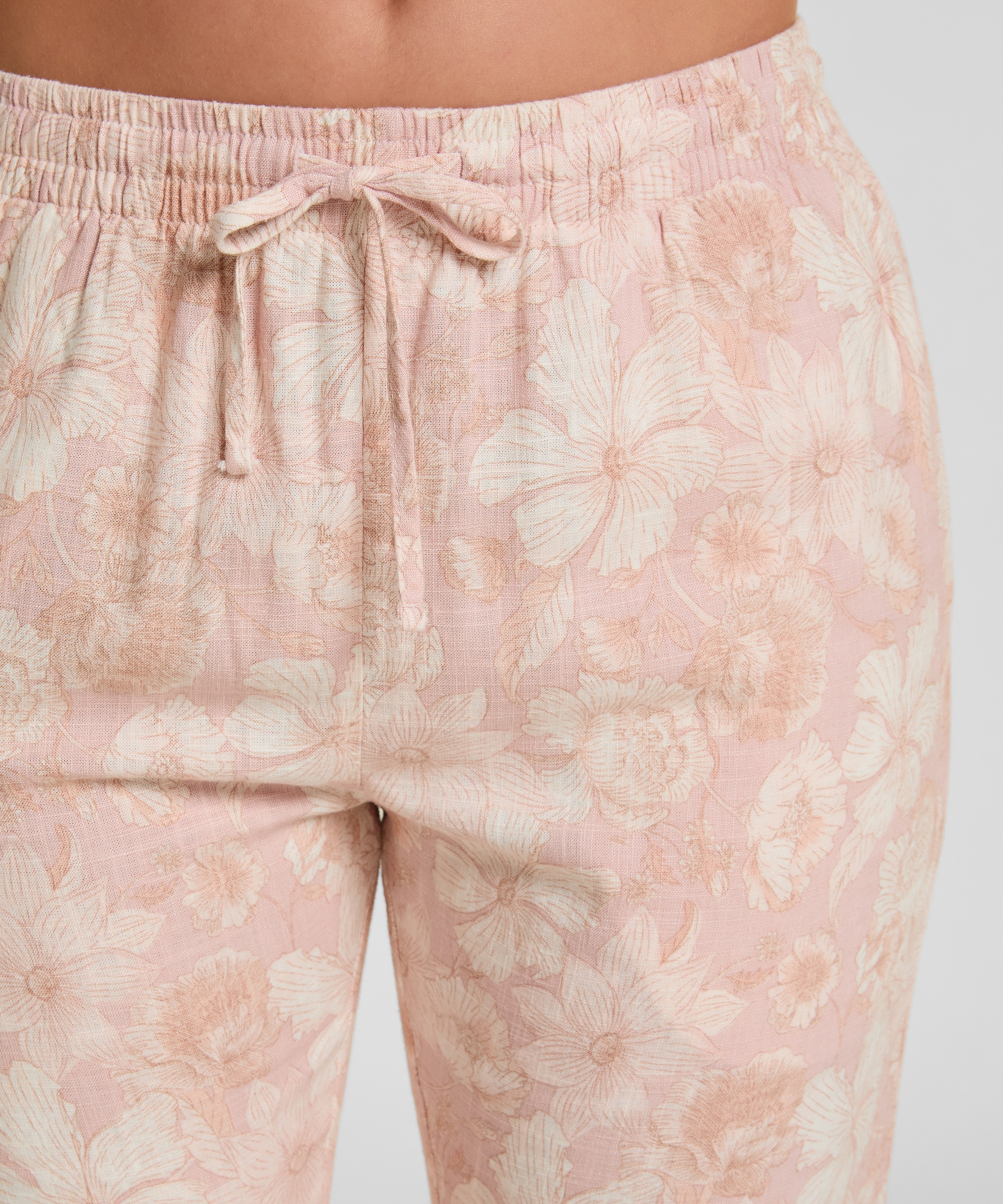 Hunkemöller Pyjama »Flower Linen Hose«