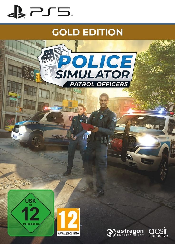 Spielesoftware »Police Simulator: Patrol Officers - Gold Edition«, PlayStation 5