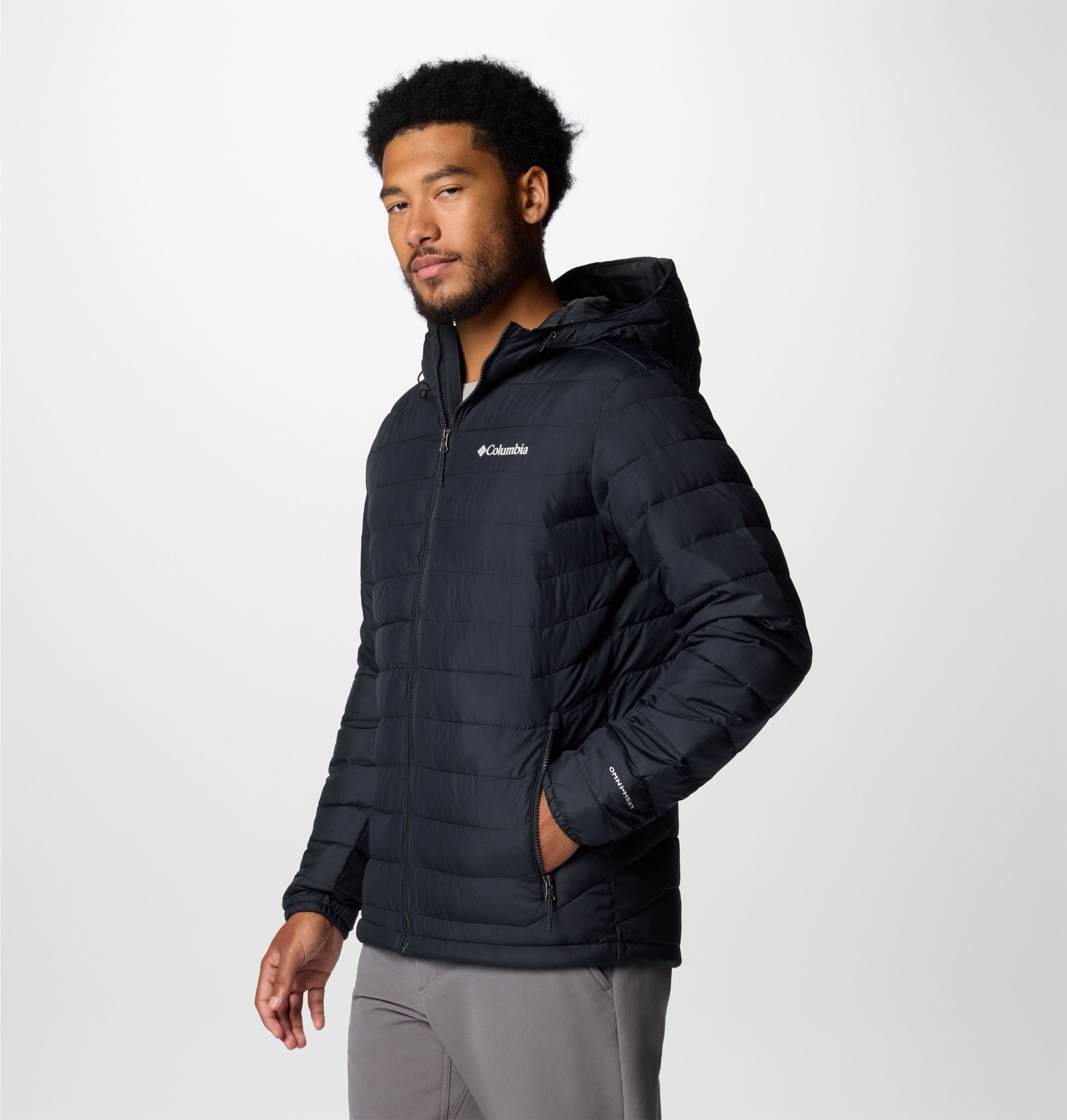 Columbia Steppjacke »POWDER LITE II HOODED JACKET«, (1 St.)