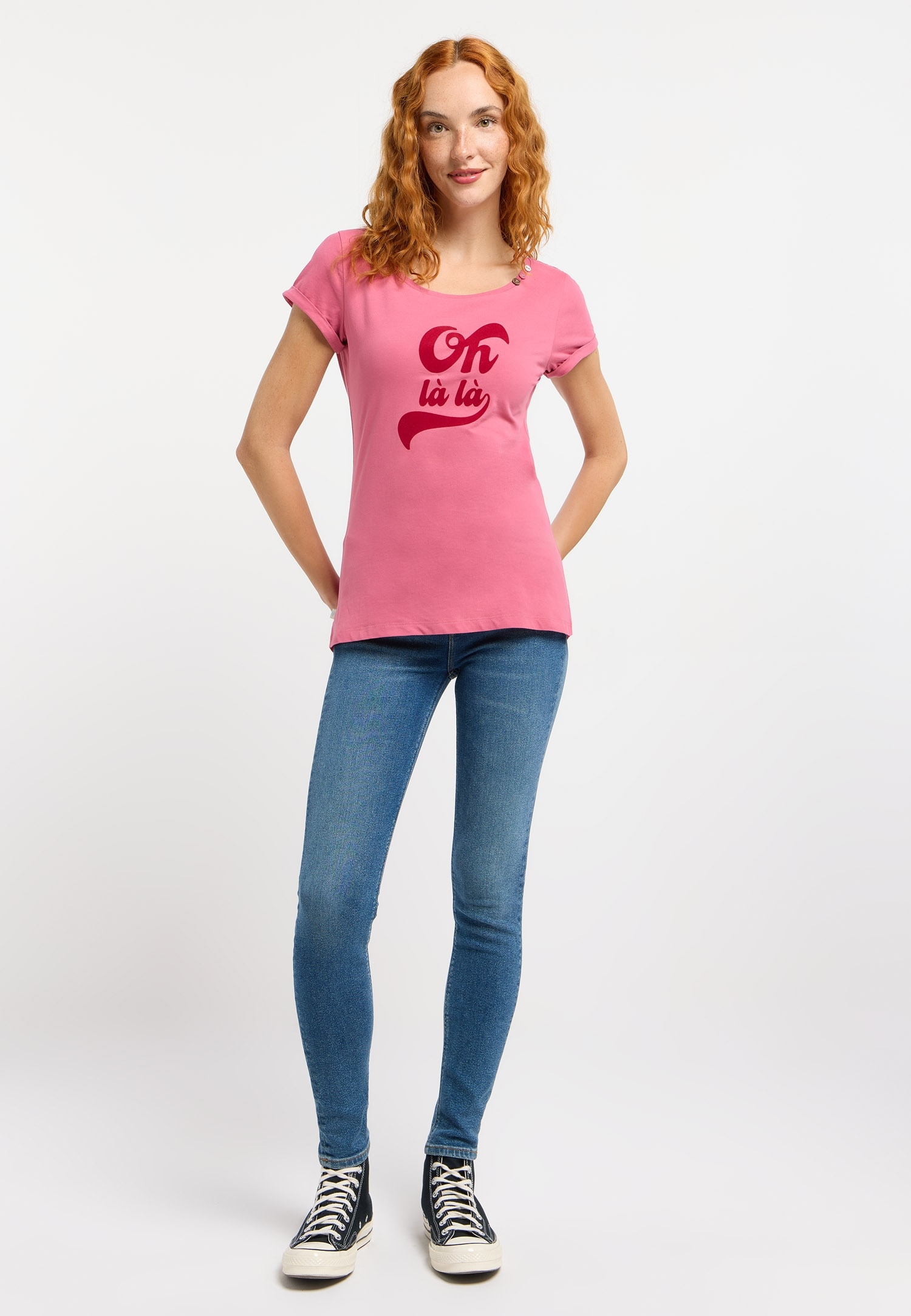 Ragwear Kurzarmshirt »FLLORAH PP GOTS«