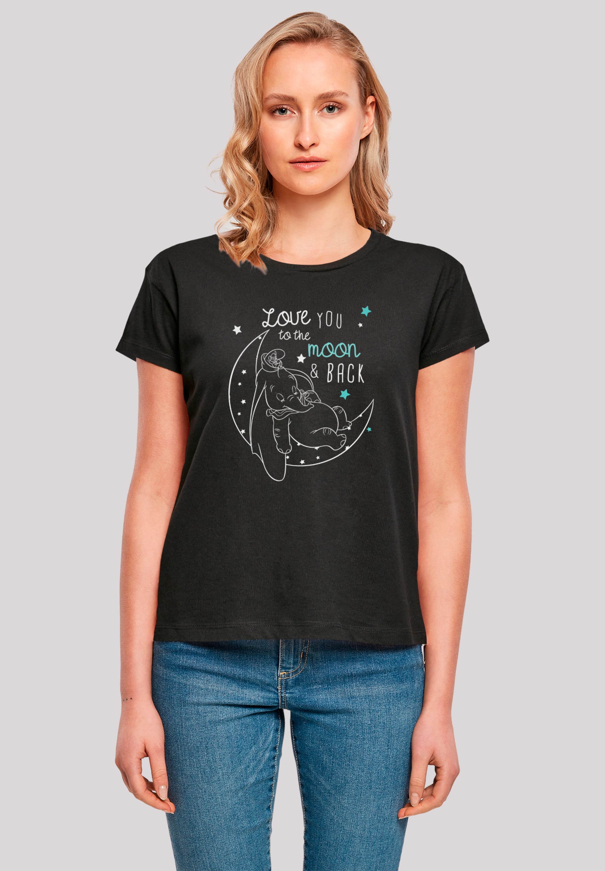 F4NT4STIC T-Shirt "Disney Dumbo Love You To The Moon", Premium Qualität, Di günstig online kaufen