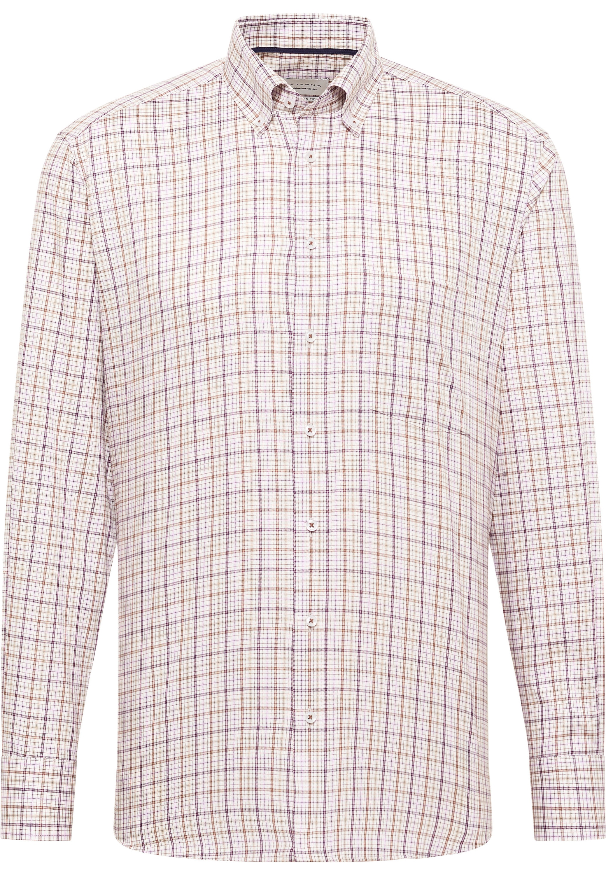 Eterna Langarmhemd »MODERN FIT« NON IRON (bügelfrei)