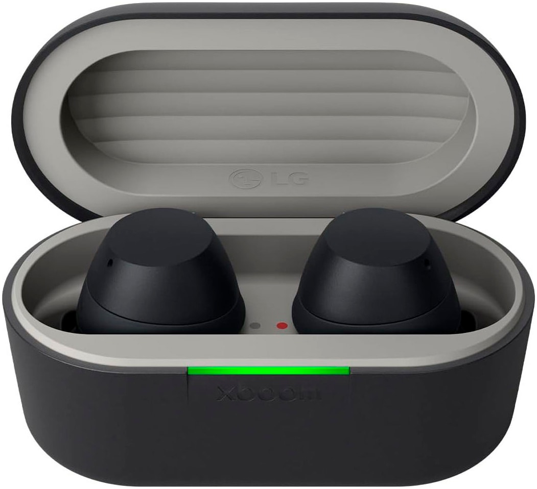 LG Kopfhörer »xboom Buds«, Bluetooth, Active Noise Cancelling (ANC), In-Ear-Kopfhörer mit ANC, Signature Sound und Graphen Treiber
