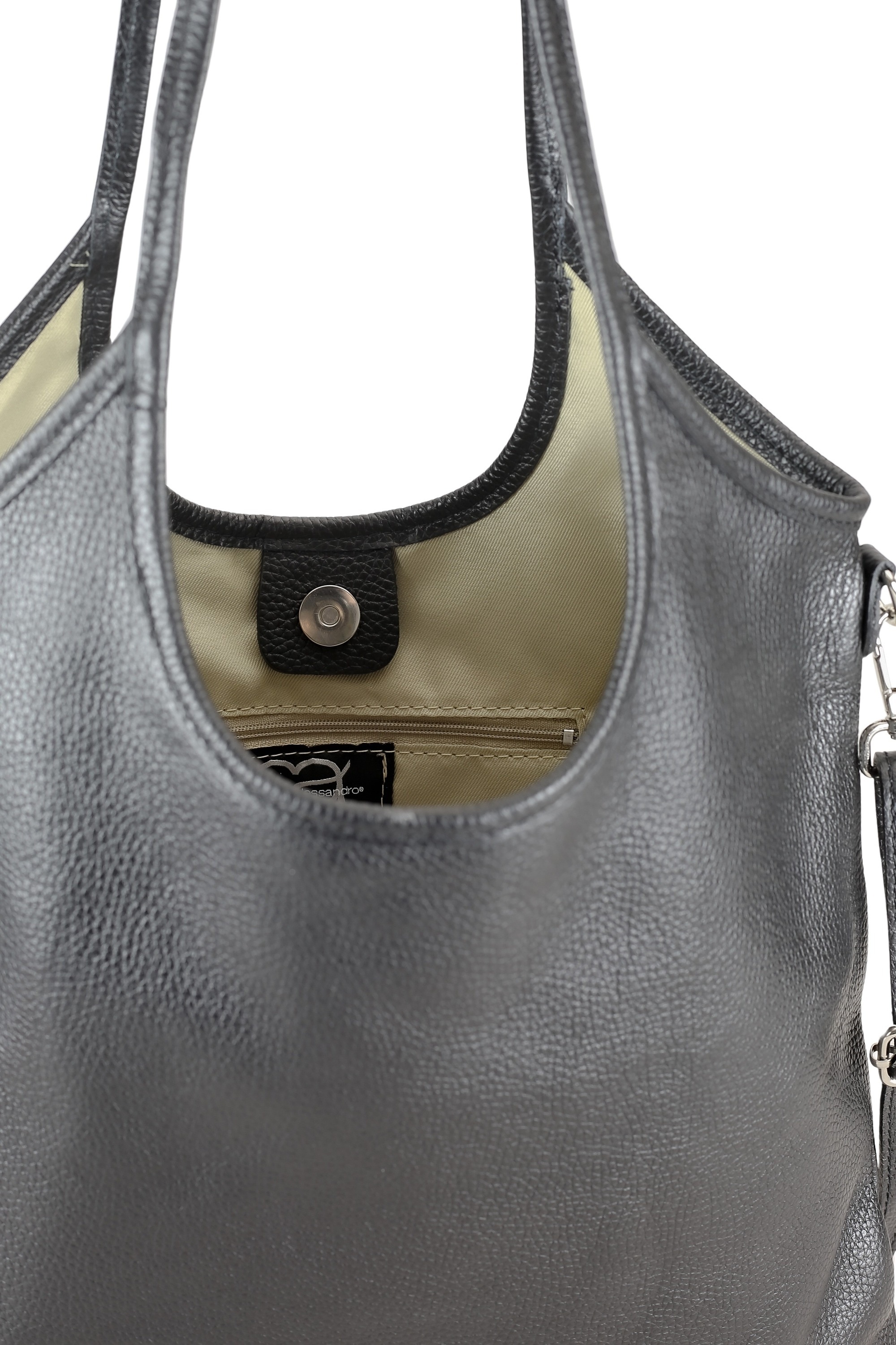 COLLEZIONE ALESSANDRO Schultertasche »Cuir«, aus echtem Leder, Made in Italy