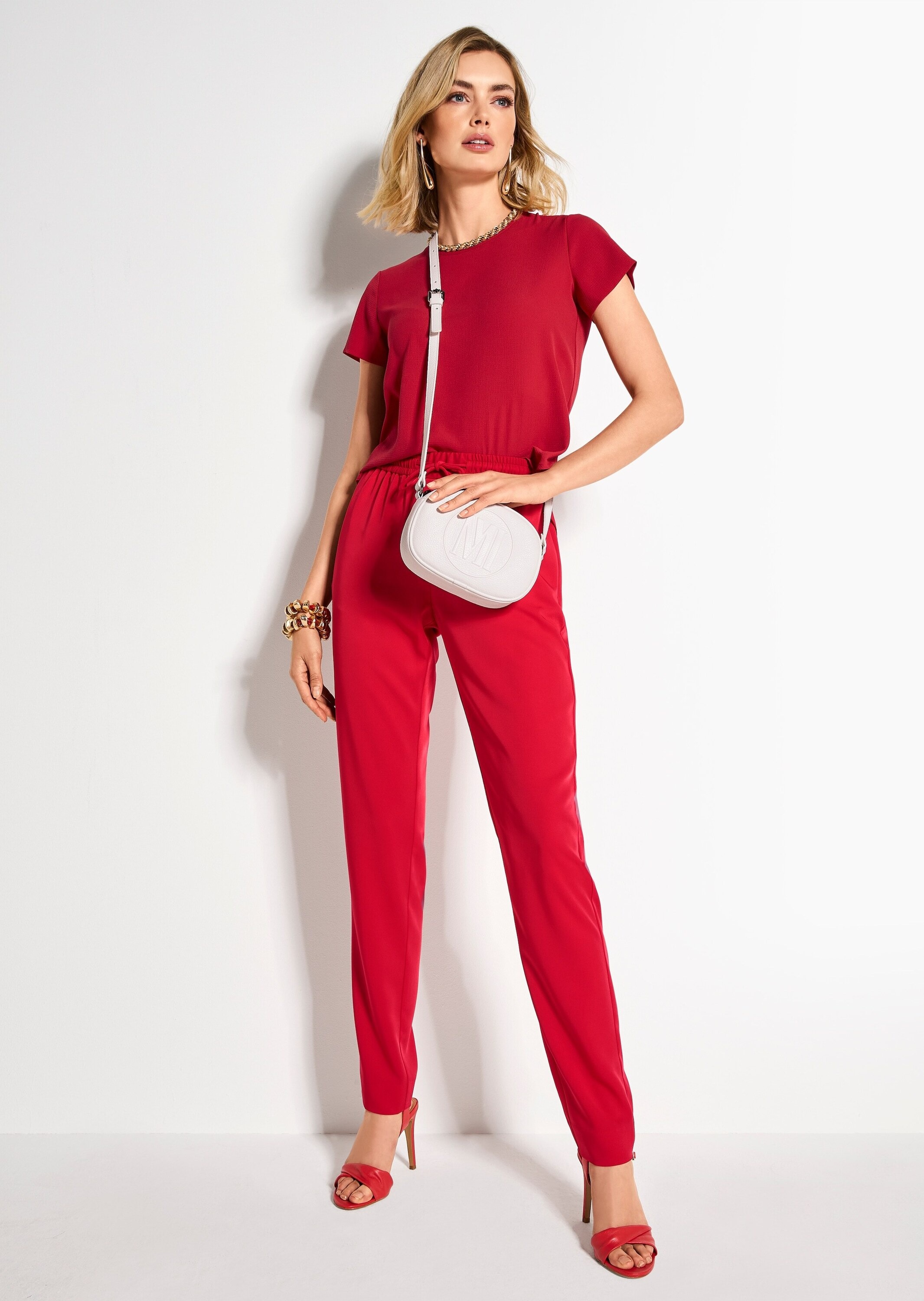 MADELEINE Jogger Pants »Joggpants Schlupfhose mit Bindeband«  Edel Jogg Pants