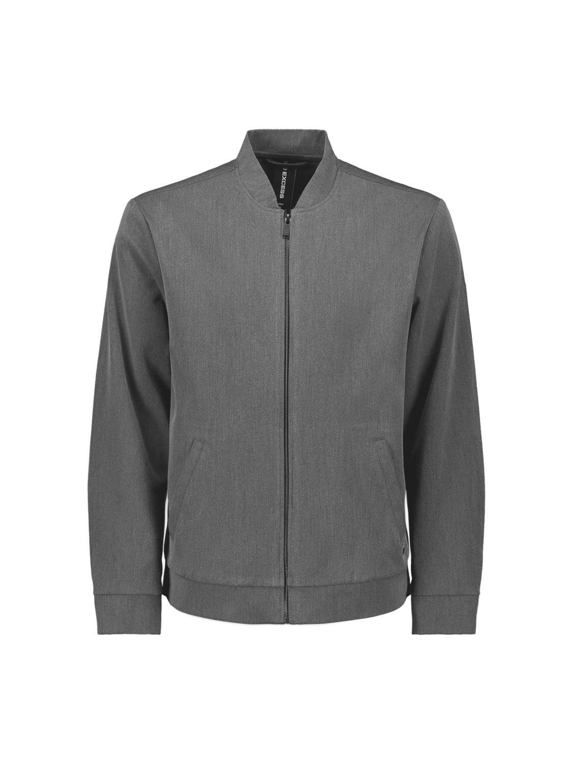 NO EXCESS Bomberjacke »No Excess Leichte melierte Strickjacke«